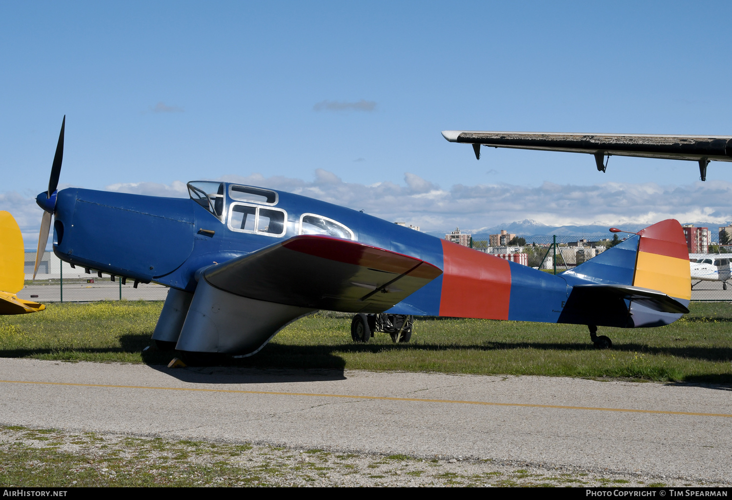 Aircraft Photo of EC-ACB | Miles M.3C Falcon Six | Spain - Air Force | AirHistory.net #453659