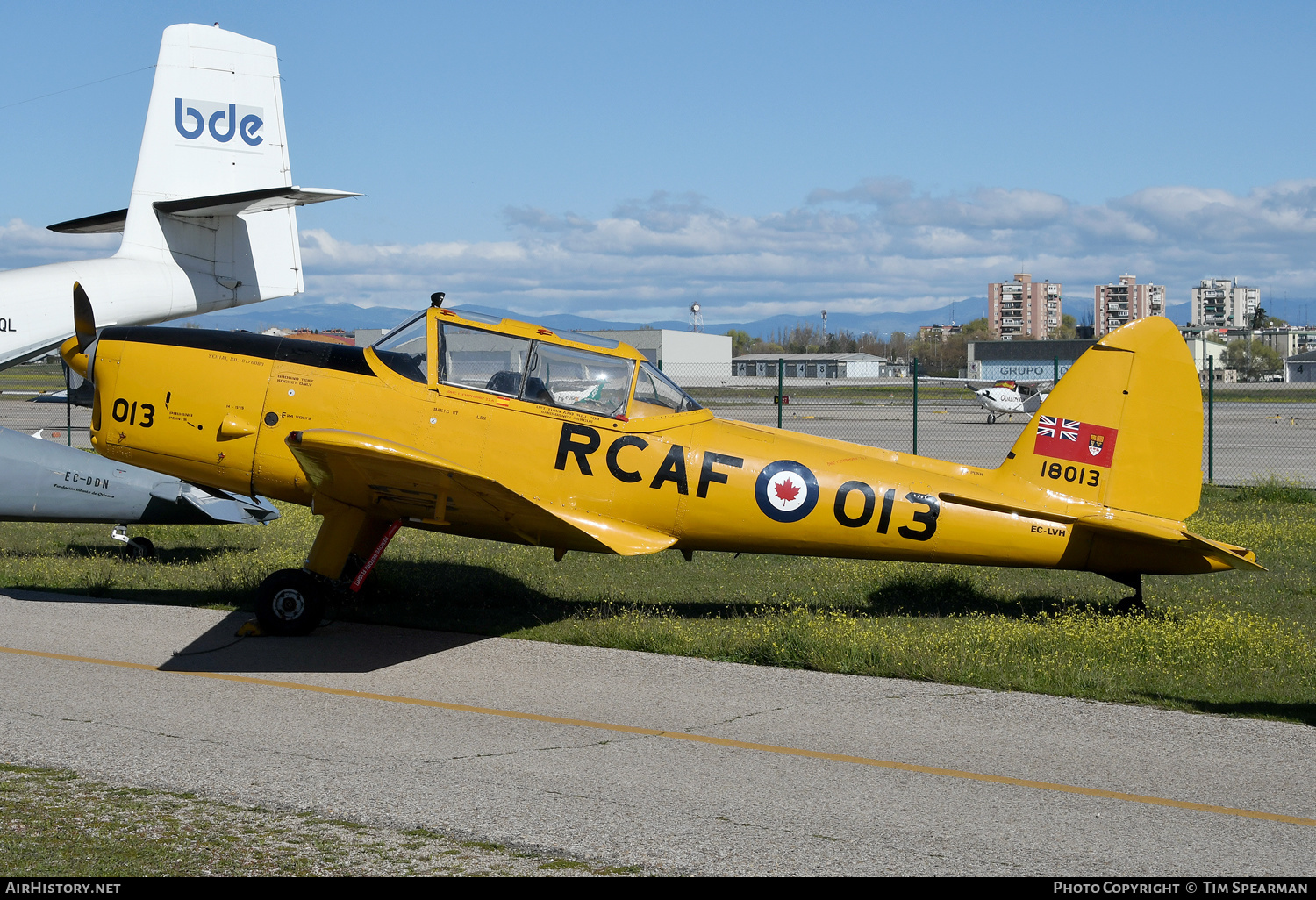 Aircraft Photo of EC-LVH / 18013 | De Havilland Canada DHC-1 Chipmunk Mk22 | Canada - Air Force | AirHistory.net #453667