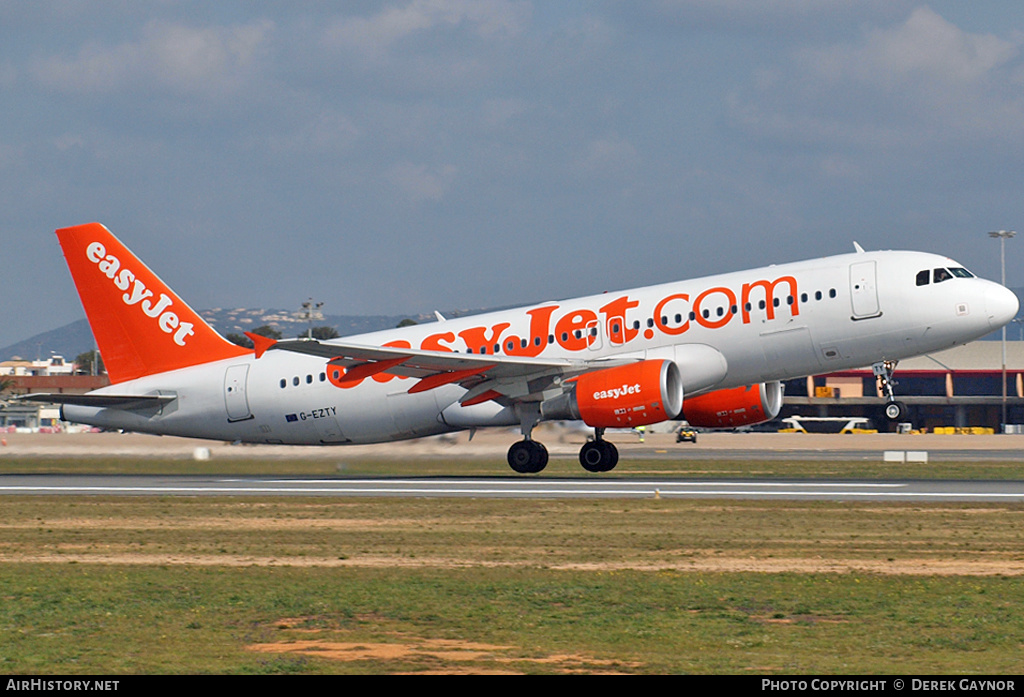 Aircraft Photo of G-EZTY | Airbus A320-214 | EasyJet | AirHistory.net #453694