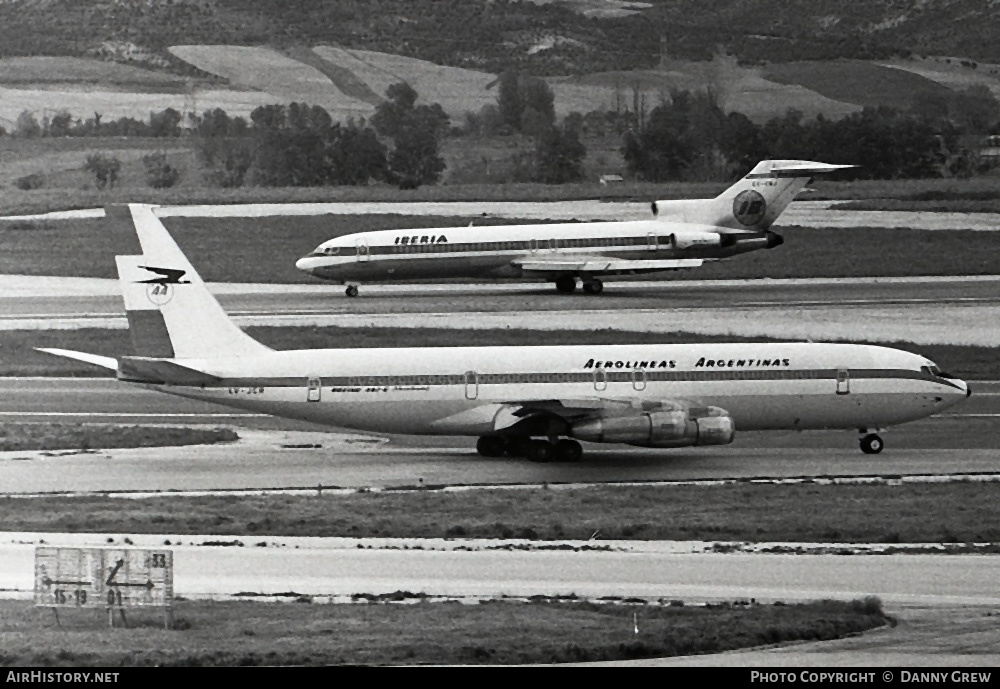 Aircraft Photo of LV-JGR | Boeing 707-387C | Aerolíneas Argentinas | AirHistory.net #453714