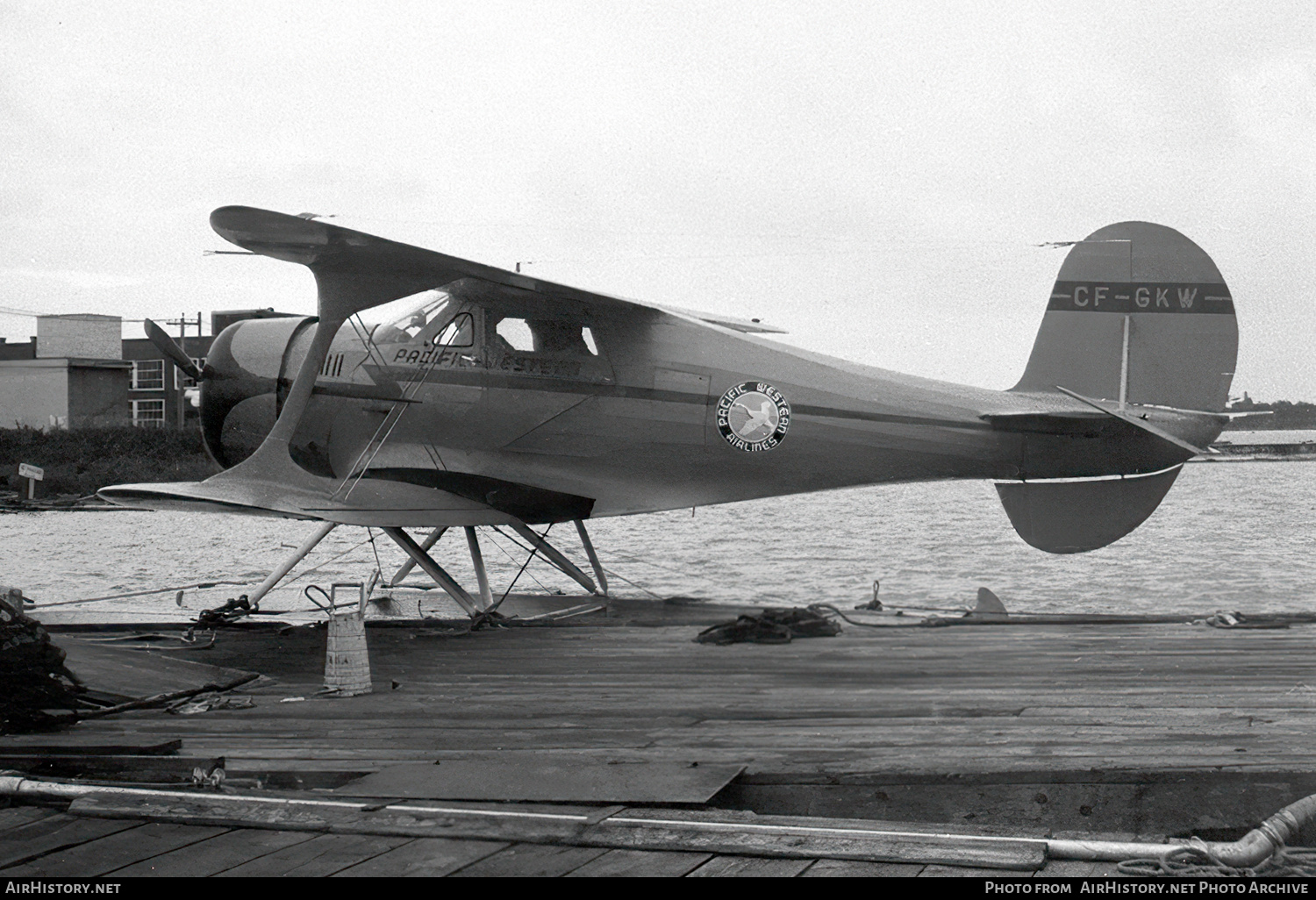 Aircraft Photo of CF-GKW | Beech SC17R | Pacific Western Airlines | AirHistory.net #453721