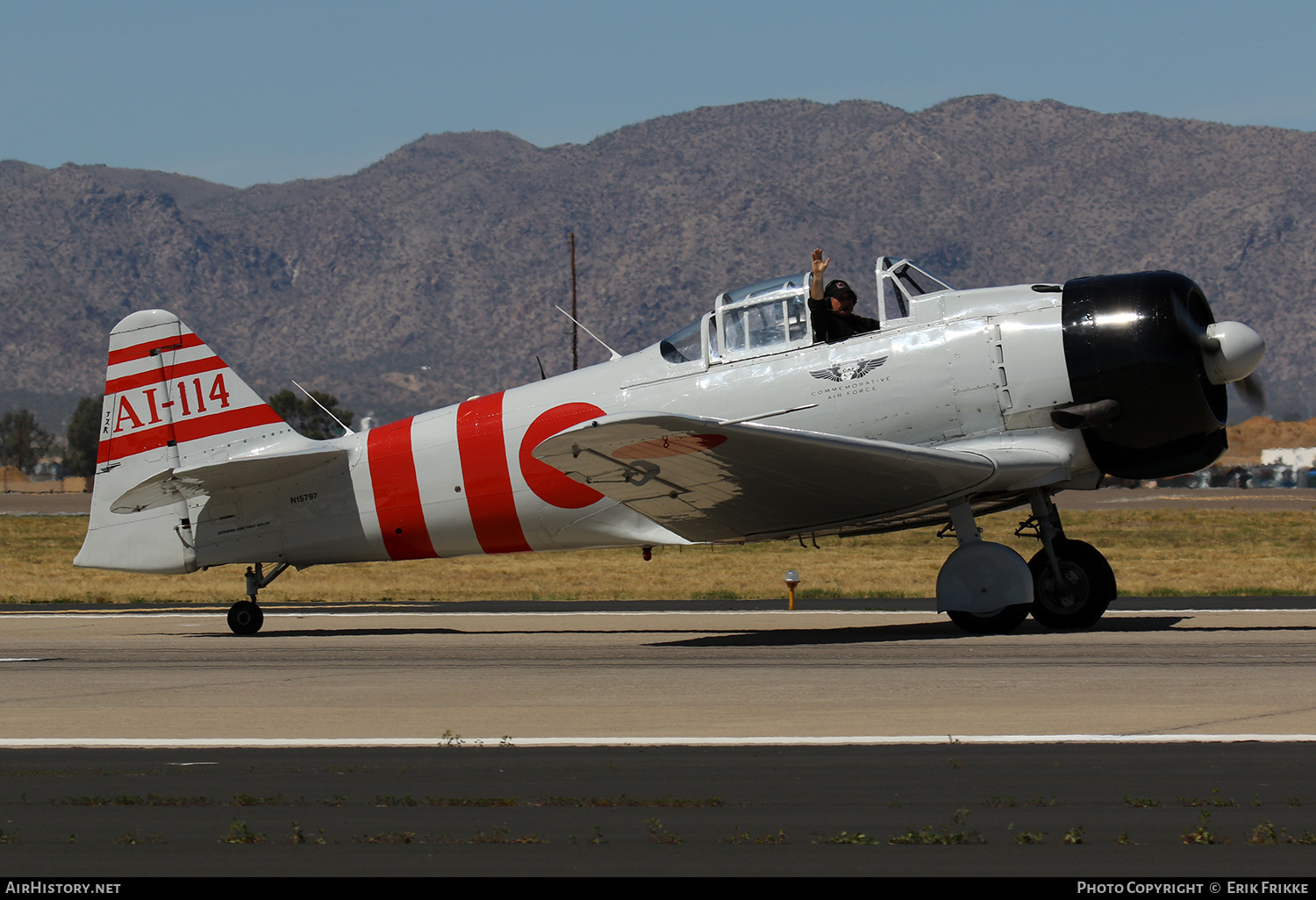Aircraft Photo of N15797 / AI-114 | North American T-6 / A6M Zero (mod) | Commemorative Air Force | Japan - Air Force | AirHistory.net #453722