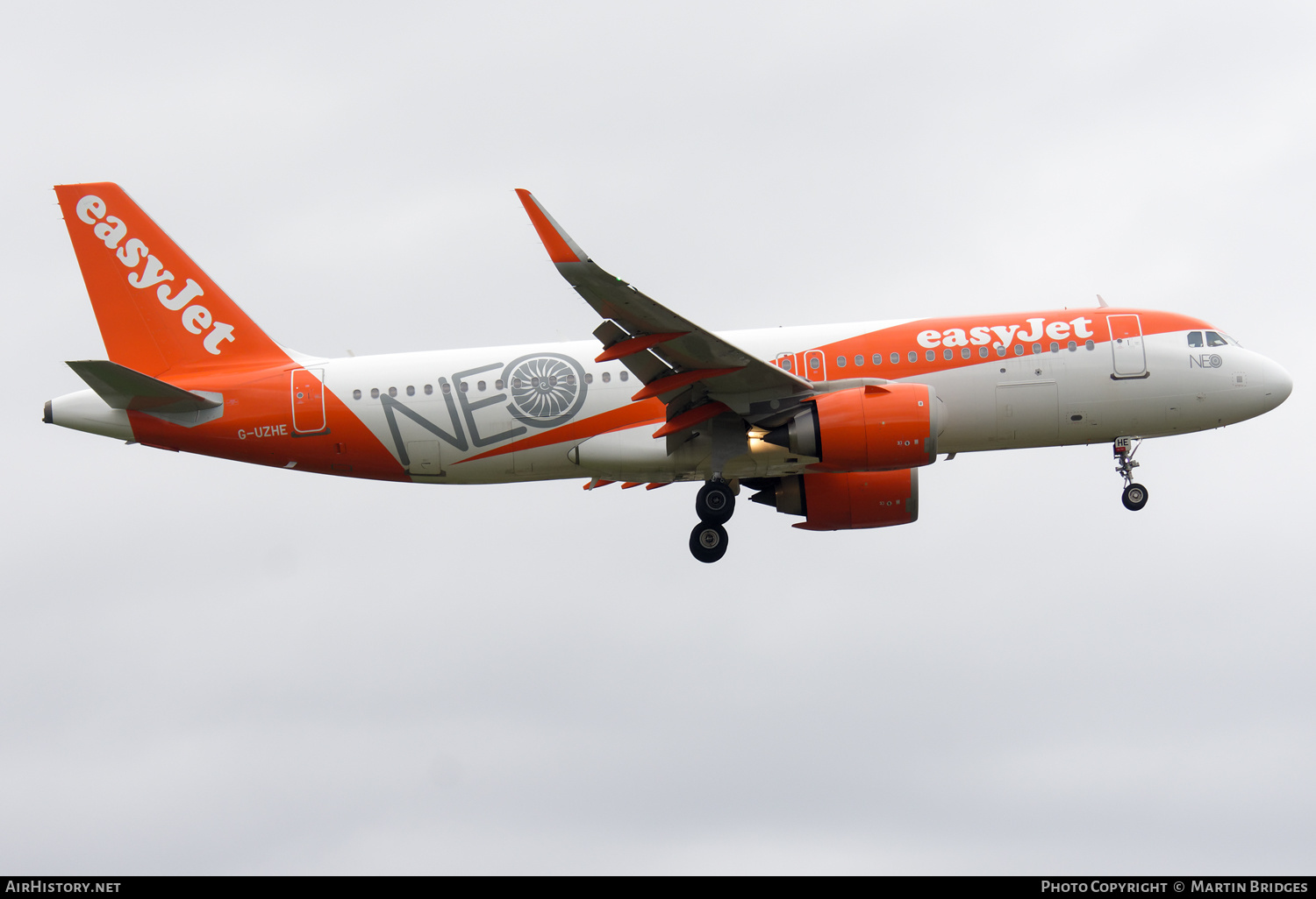 Aircraft Photo of G-UZHE | Airbus A320-251N | EasyJet | AirHistory.net #453724