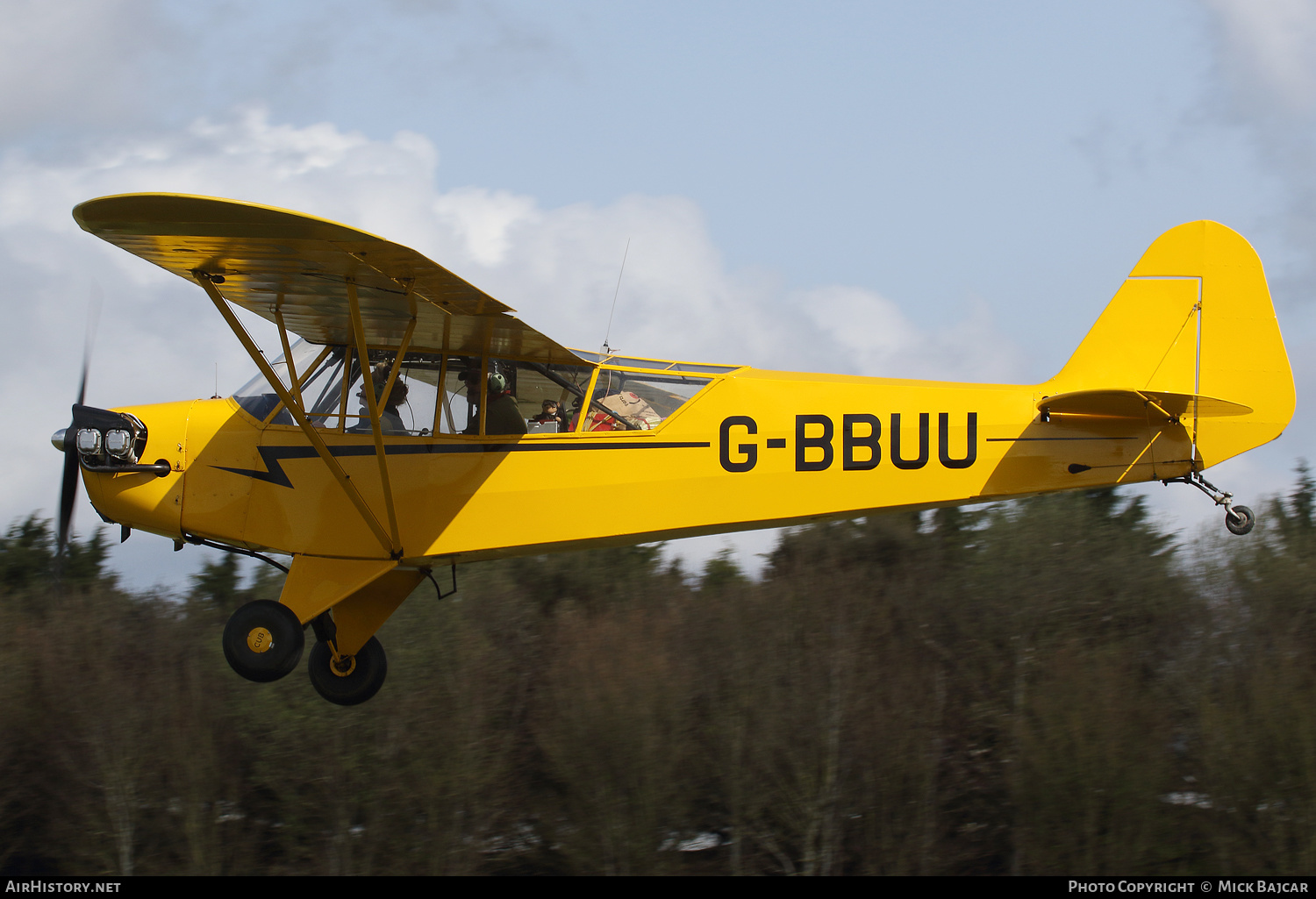 Aircraft Photo of G-BBUU | Piper J-3C-65 Cub | AirHistory.net #453729