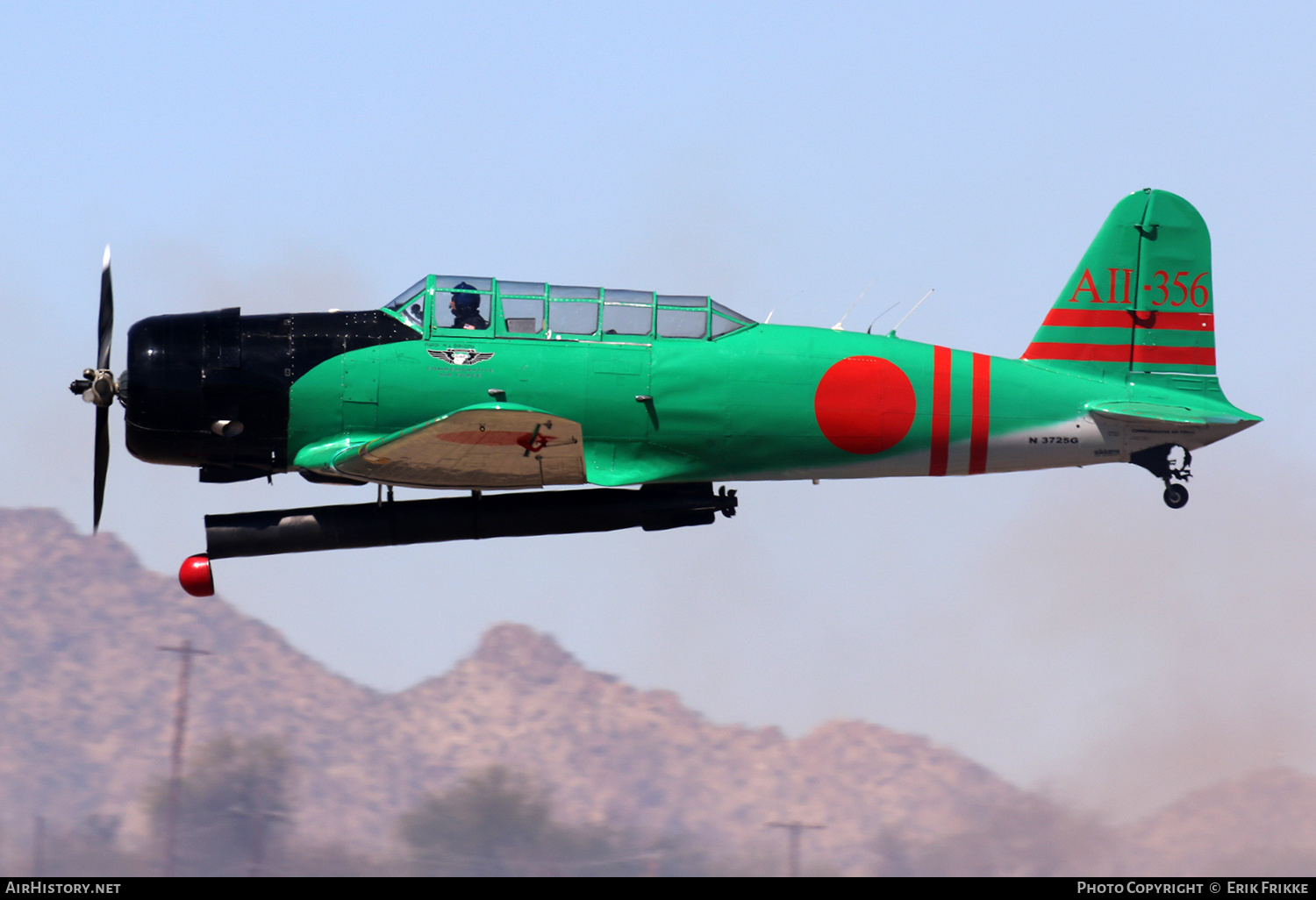 Aircraft Photo of N3725G / AII-356 | North American T-6 / B5N Kate (mod) | Japan - Navy | AirHistory.net #453730