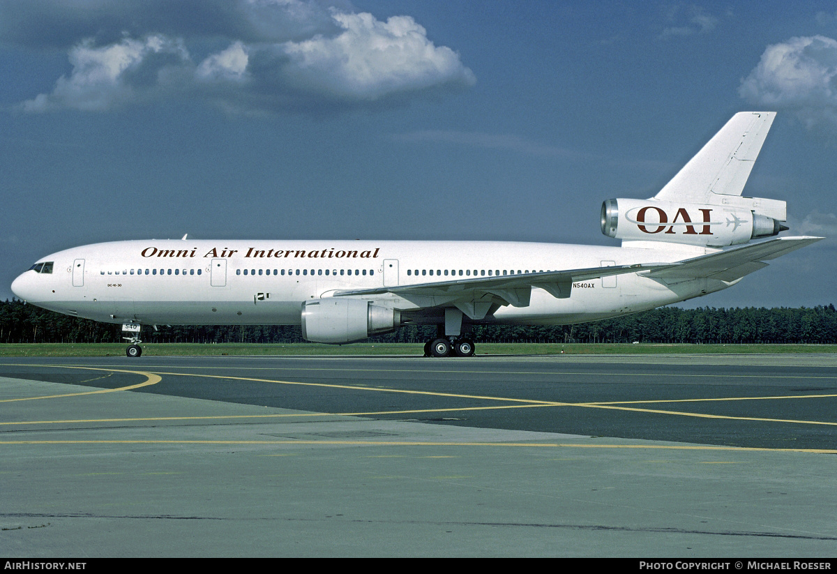 Aircraft Photo of N540AX | McDonnell Douglas DC-10-30 | Omni Air International - OAI | AirHistory.net #453738