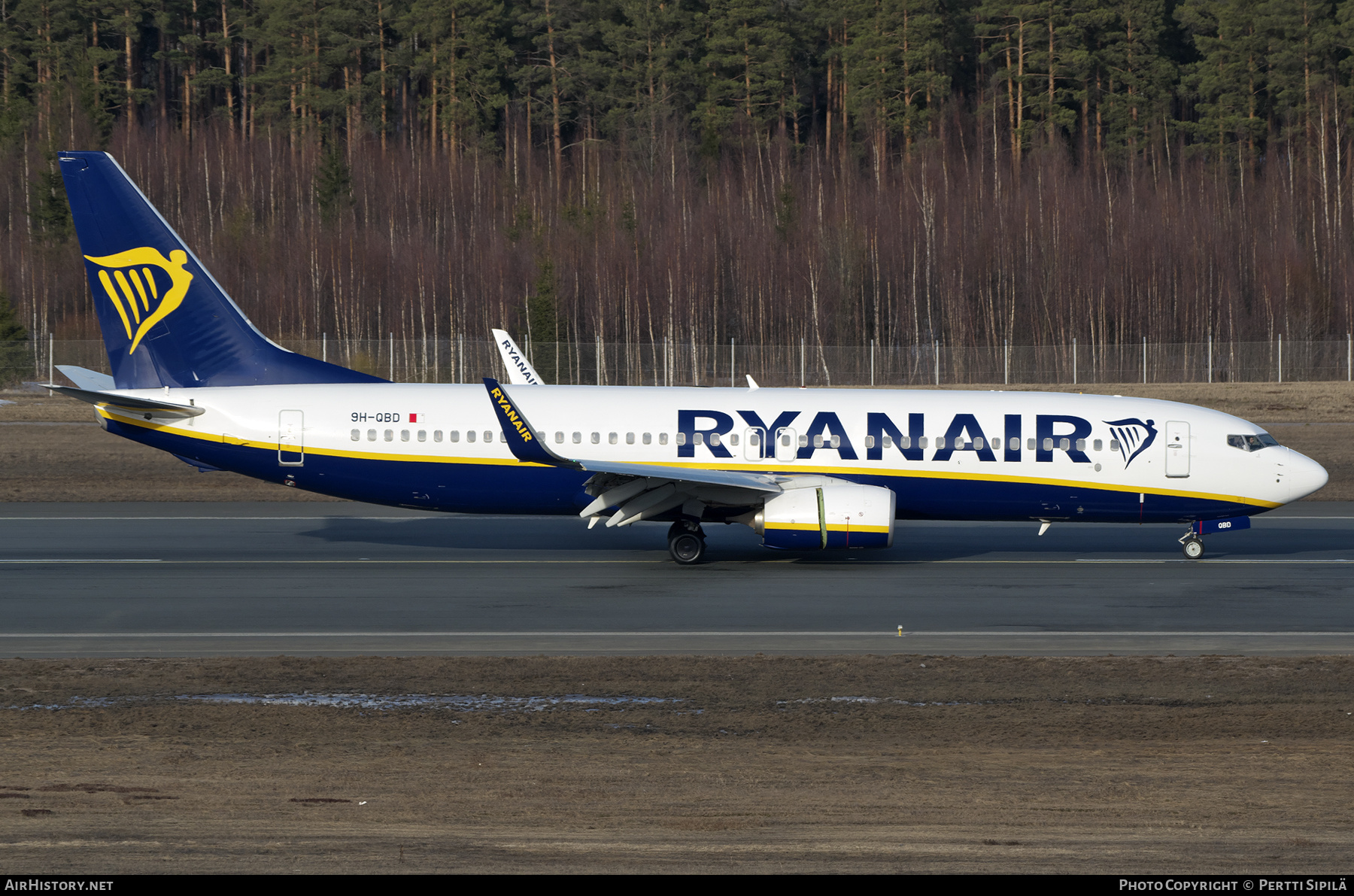 Aircraft Photo of 9H-QBD | Boeing 737-8AS | Ryanair | AirHistory.net #453754