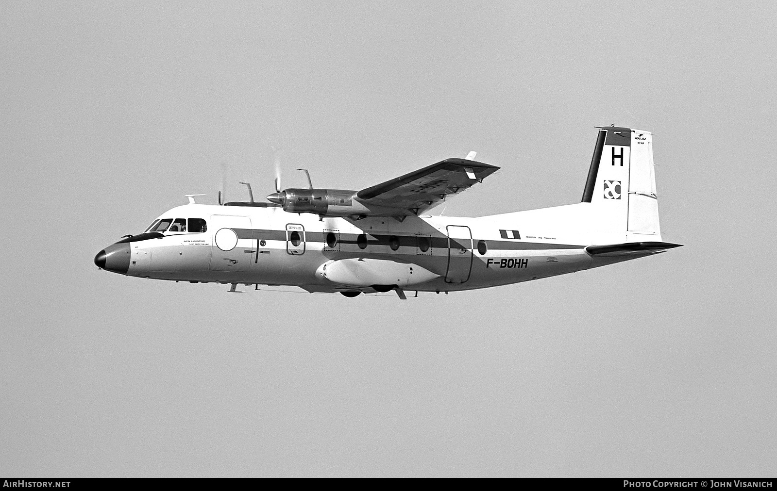 Aircraft Photo of F-BOHH | Nord 262A-35 | DGAC - Direction Générale de l'Aviation Civile | AirHistory.net #453757