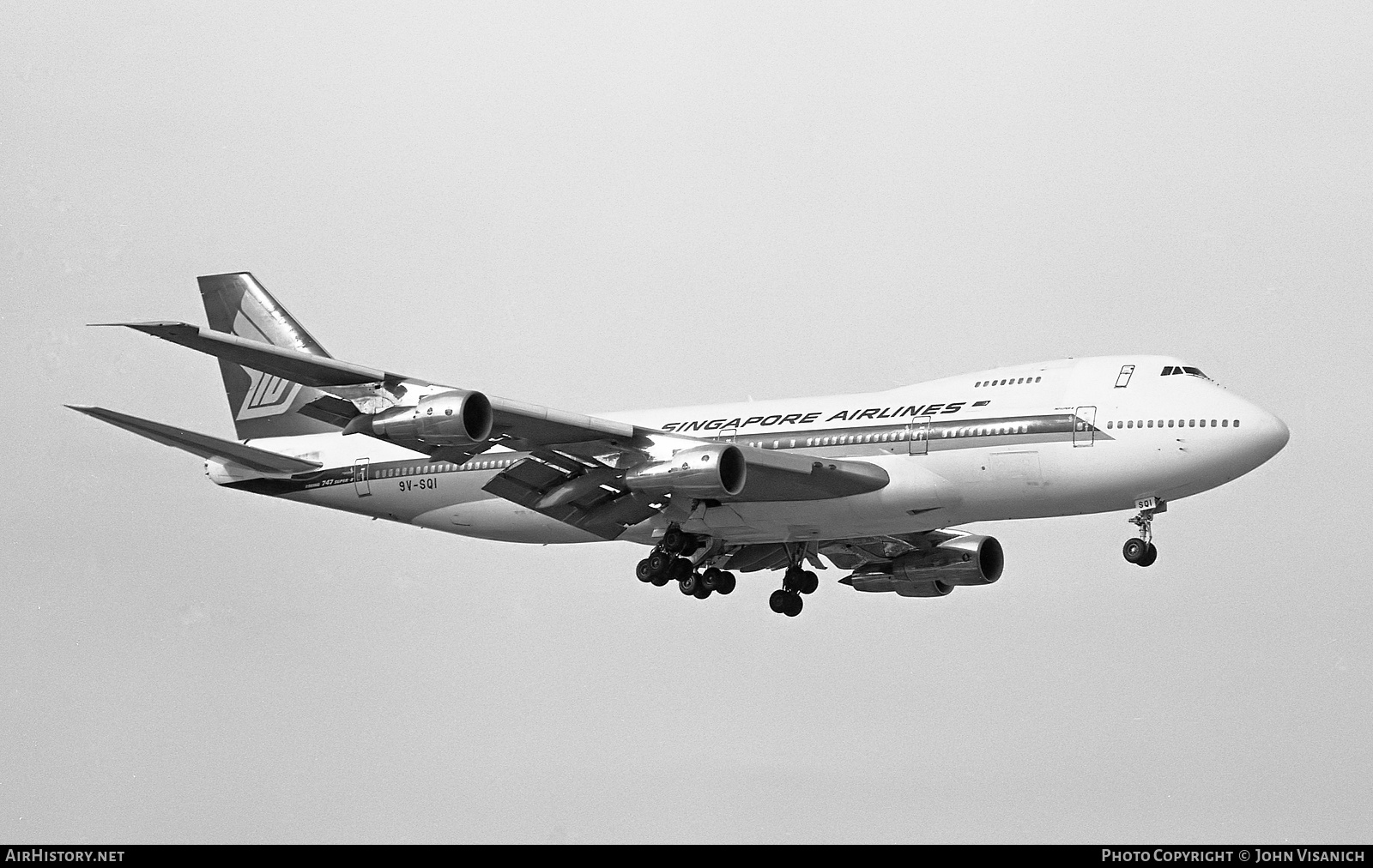 Aircraft Photo of 9V-SQI | Boeing 747-212B | Singapore Airlines | AirHistory.net #453764