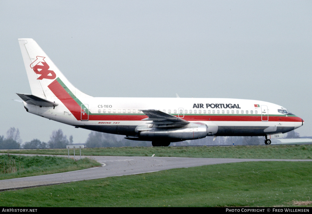 Aircraft Photo of CS-TEO | Boeing 737-282/Adv | TAP Air Portugal | AirHistory.net #453779