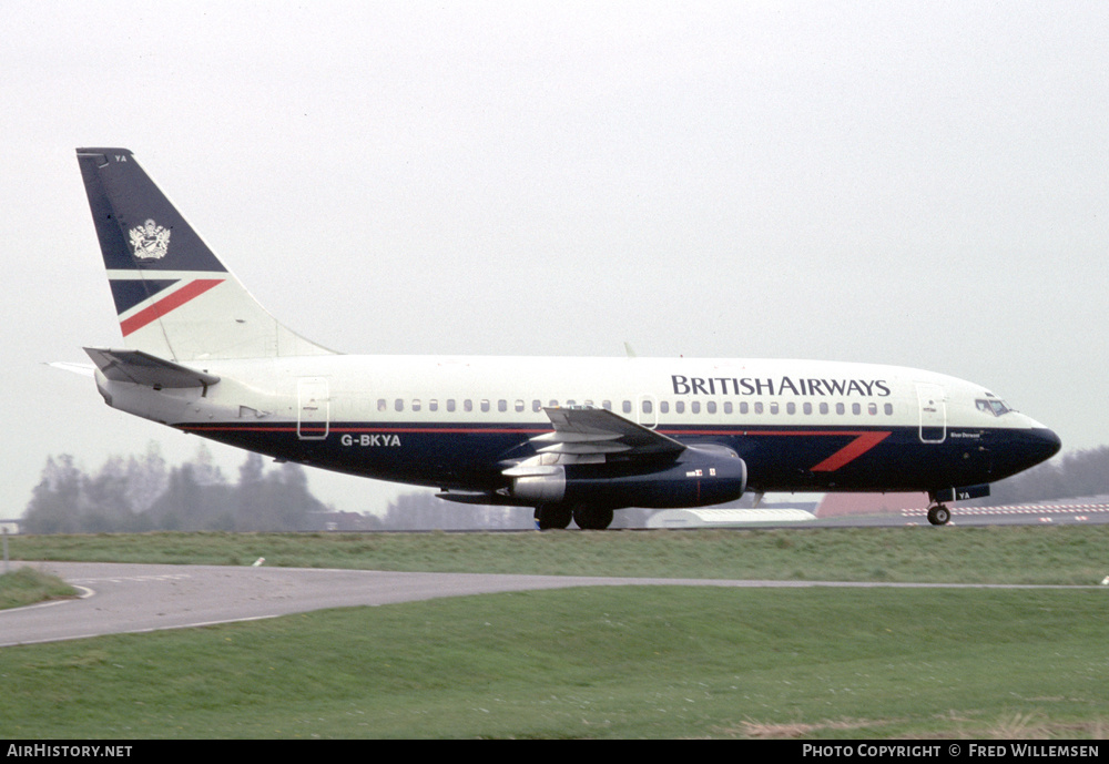 Aircraft Photo of G-BKYA | Boeing 737-236/Adv | British Airways | AirHistory.net #453780