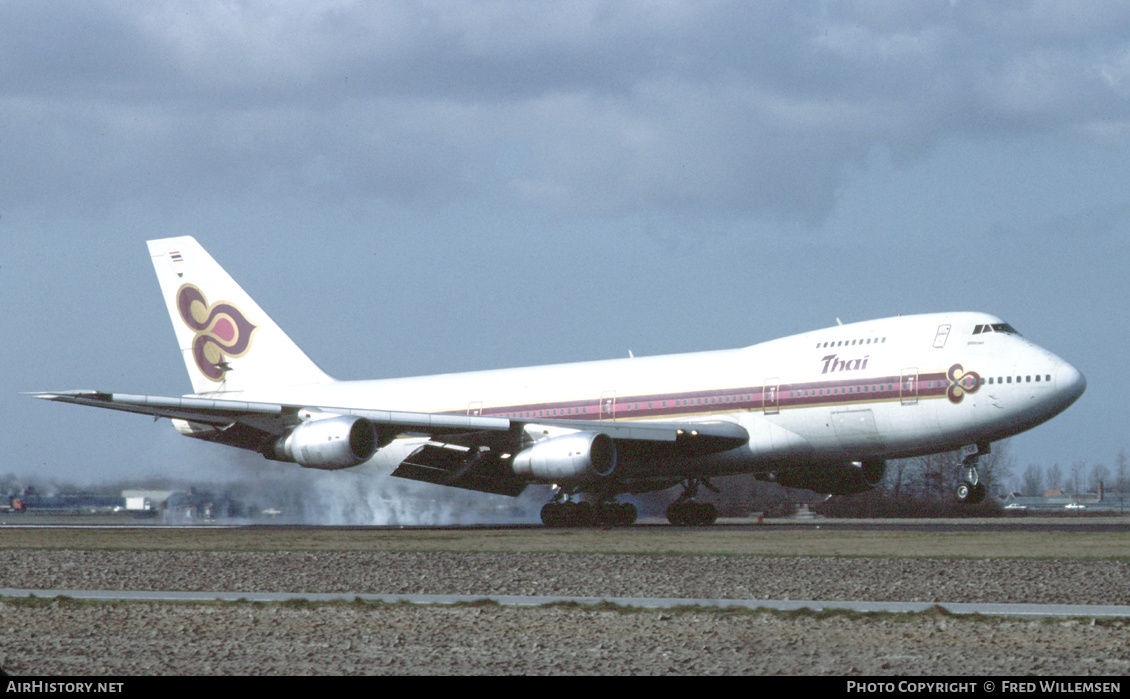 Aircraft Photo of HS-TGB | Boeing 747-2D7B | Thai Airways International | AirHistory.net #453783