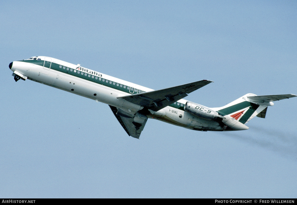 Aircraft Photo of I-DIKL | McDonnell Douglas DC-9-32 | Alitalia | AirHistory.net #453784