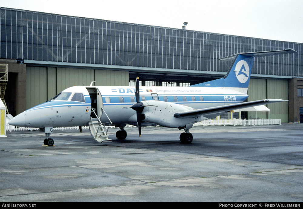 Aircraft Photo of OO-DTG | Embraer EMB-120ER Brasilia | Delta Air Transport - DAT | AirHistory.net #453795