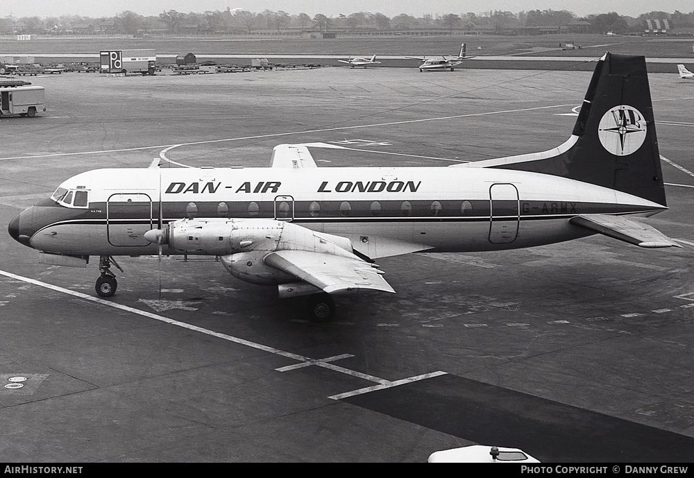 Aircraft Photo of G-ARMX | Avro 748 Srs1/101 | Dan-Air London | AirHistory.net #453809