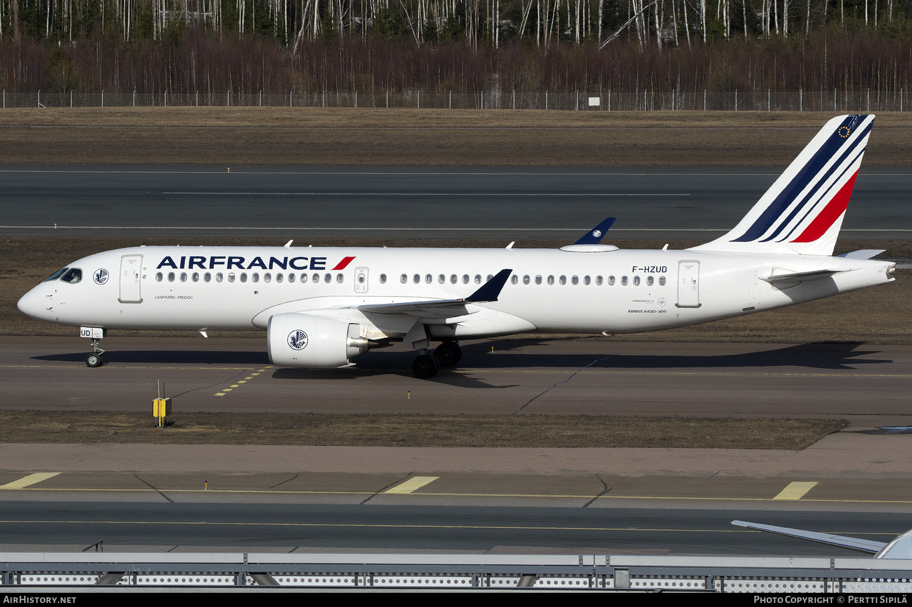 Aircraft Photo of F-HZUD | Airbus A220-371 (BD-500-1A11) | Air France | AirHistory.net #453840