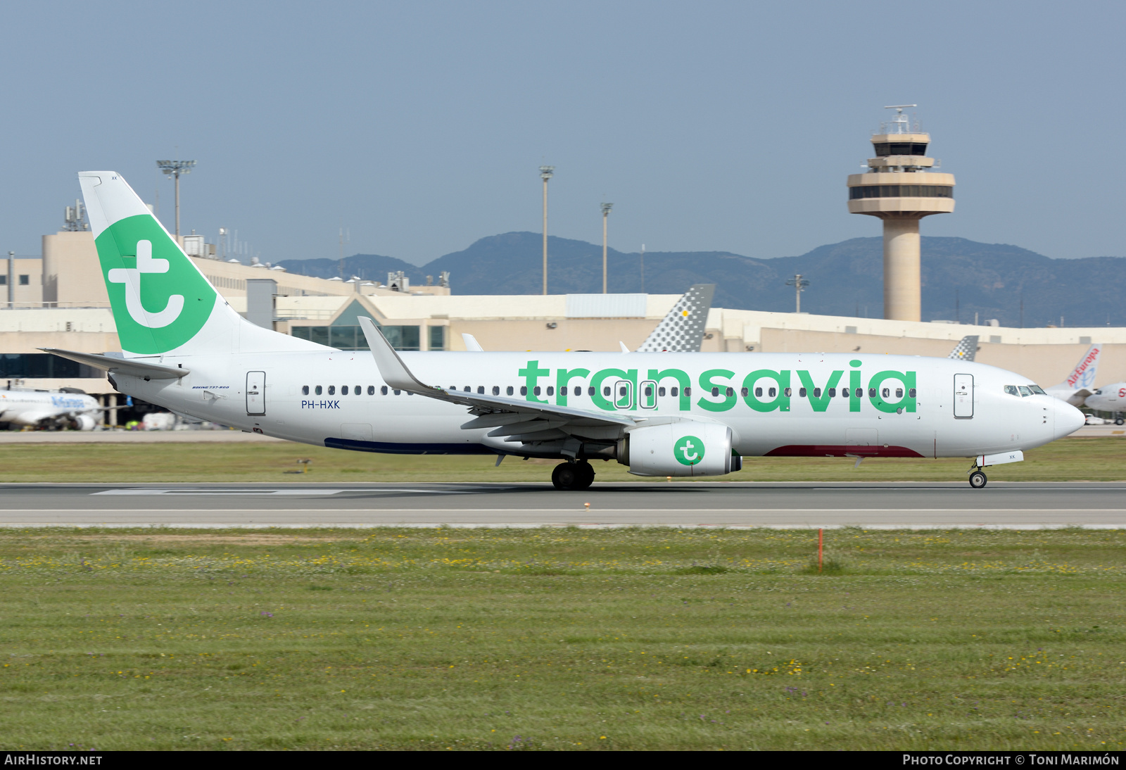 Aircraft Photo of PH-HXK | Boeing 737-800 | Transavia | AirHistory.net #453846