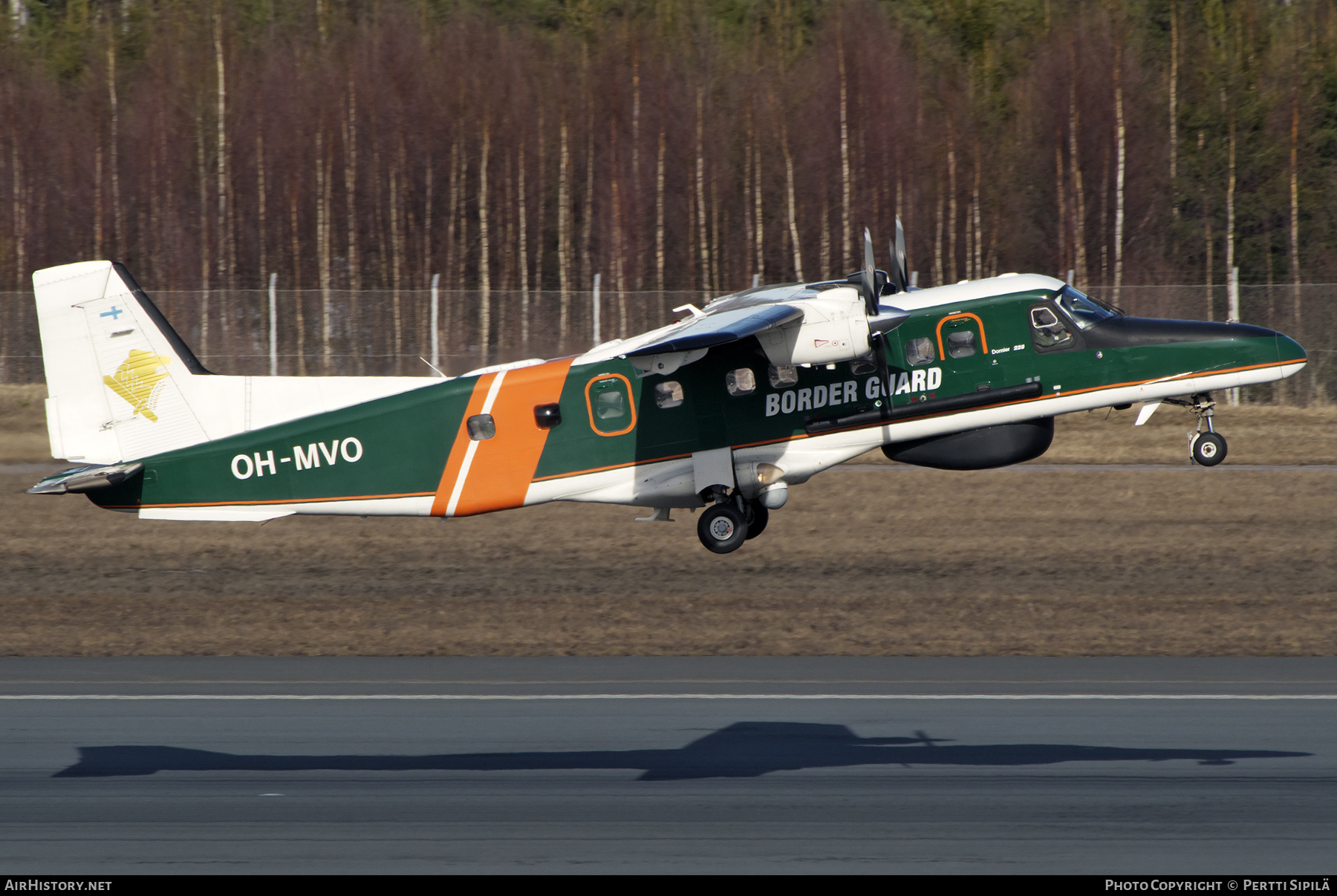 Aircraft Photo of OH-MVO | Dornier 228-212 | Rajavartiolaitos - Finnish Border Guard | AirHistory.net #453853