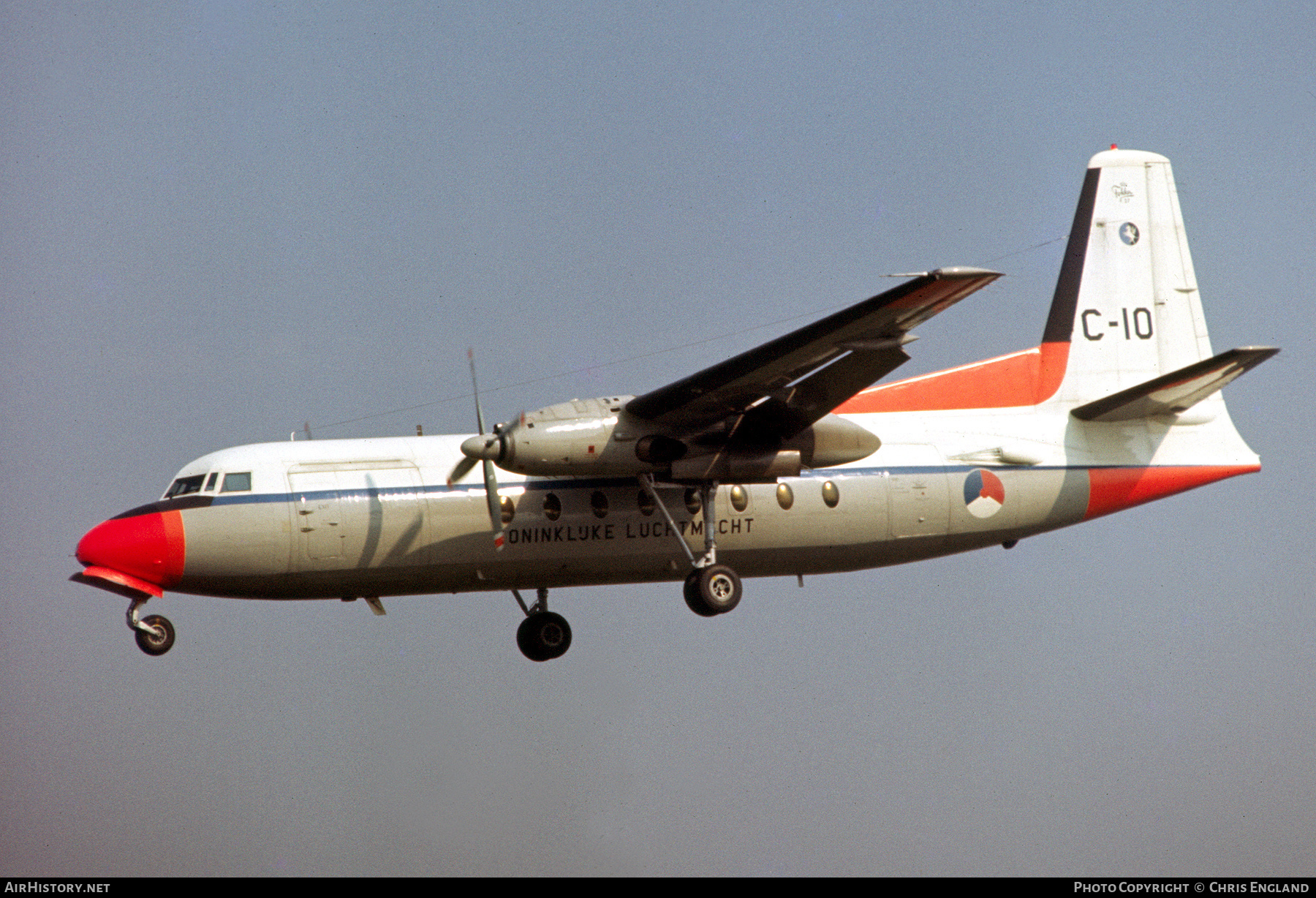 Aircraft Photo of C-10 | Fokker F27-300M Troopship | Netherlands - Air Force | AirHistory.net #453856