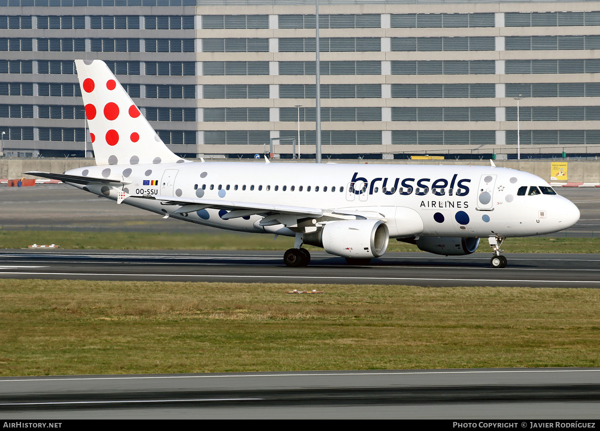 Aircraft Photo of OO-SSU | Airbus A319-111 | Brussels Airlines | AirHistory.net #453870