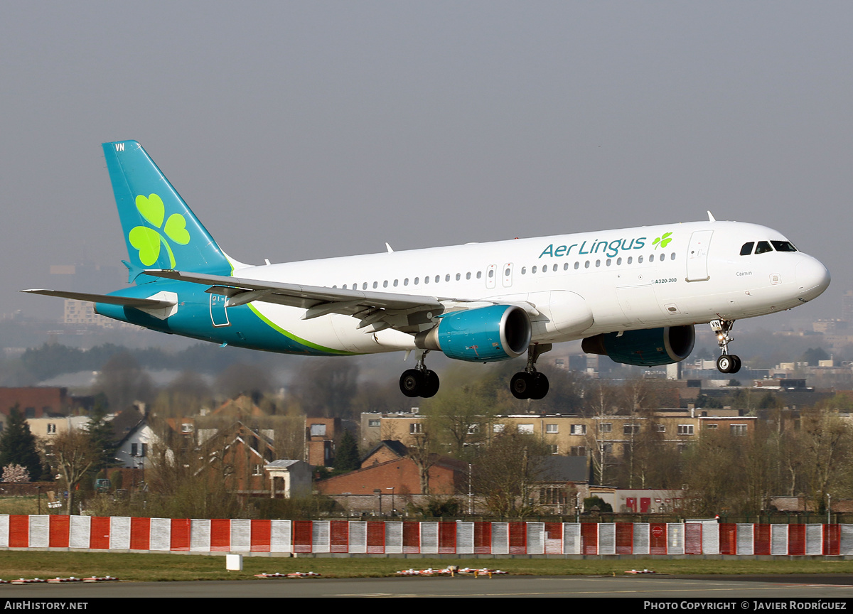 Aircraft Photo of EI-DVN | Airbus A320-214 | Aer Lingus | AirHistory.net #453875