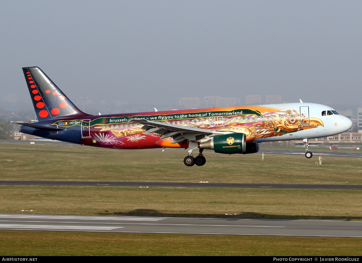 Aircraft Photo of OO-SNF | Airbus A320-214 | Brussels Airlines | AirHistory.net #453884