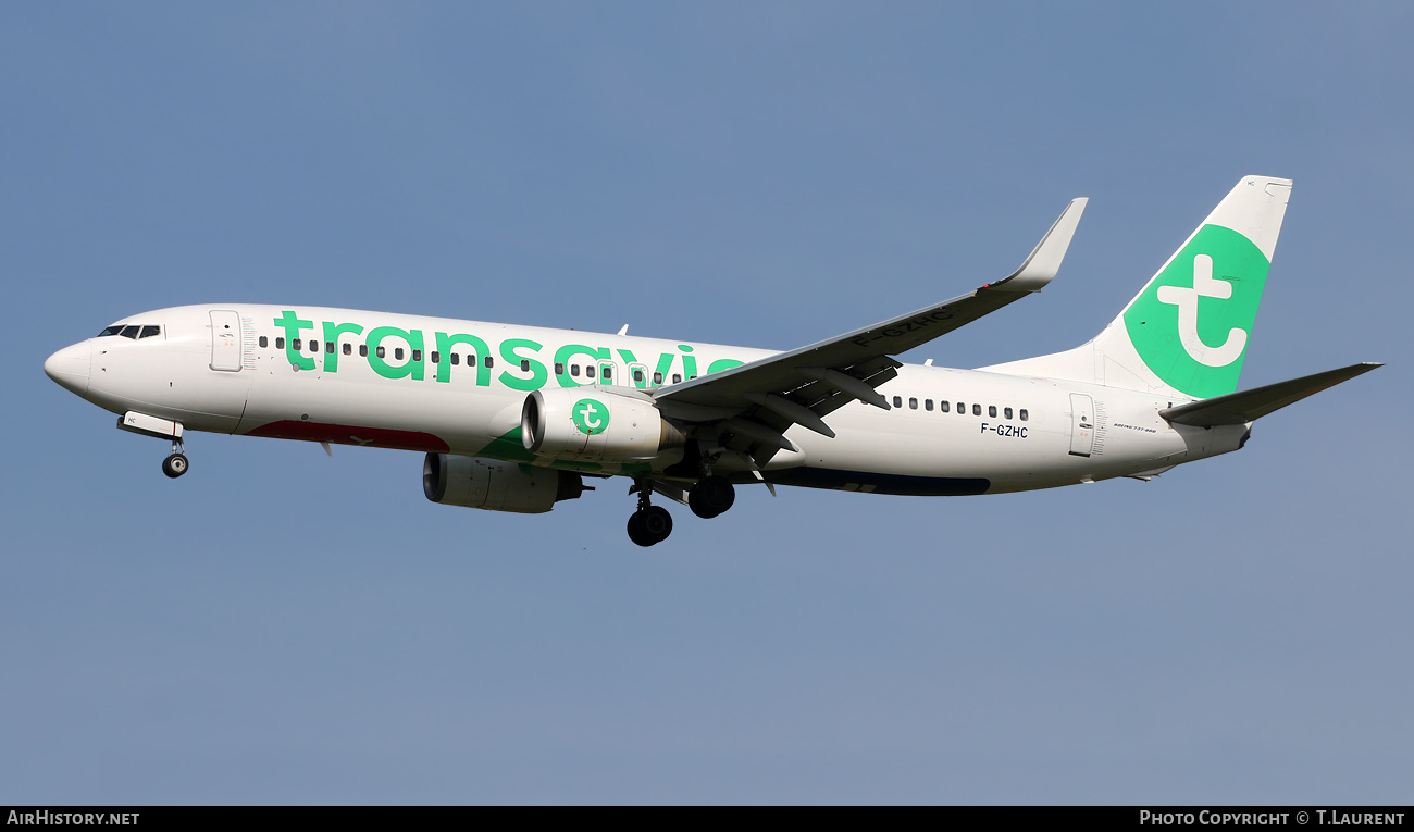 Aircraft Photo of F-GZHC | Boeing 737-8K2 | Transavia | AirHistory.net #453887