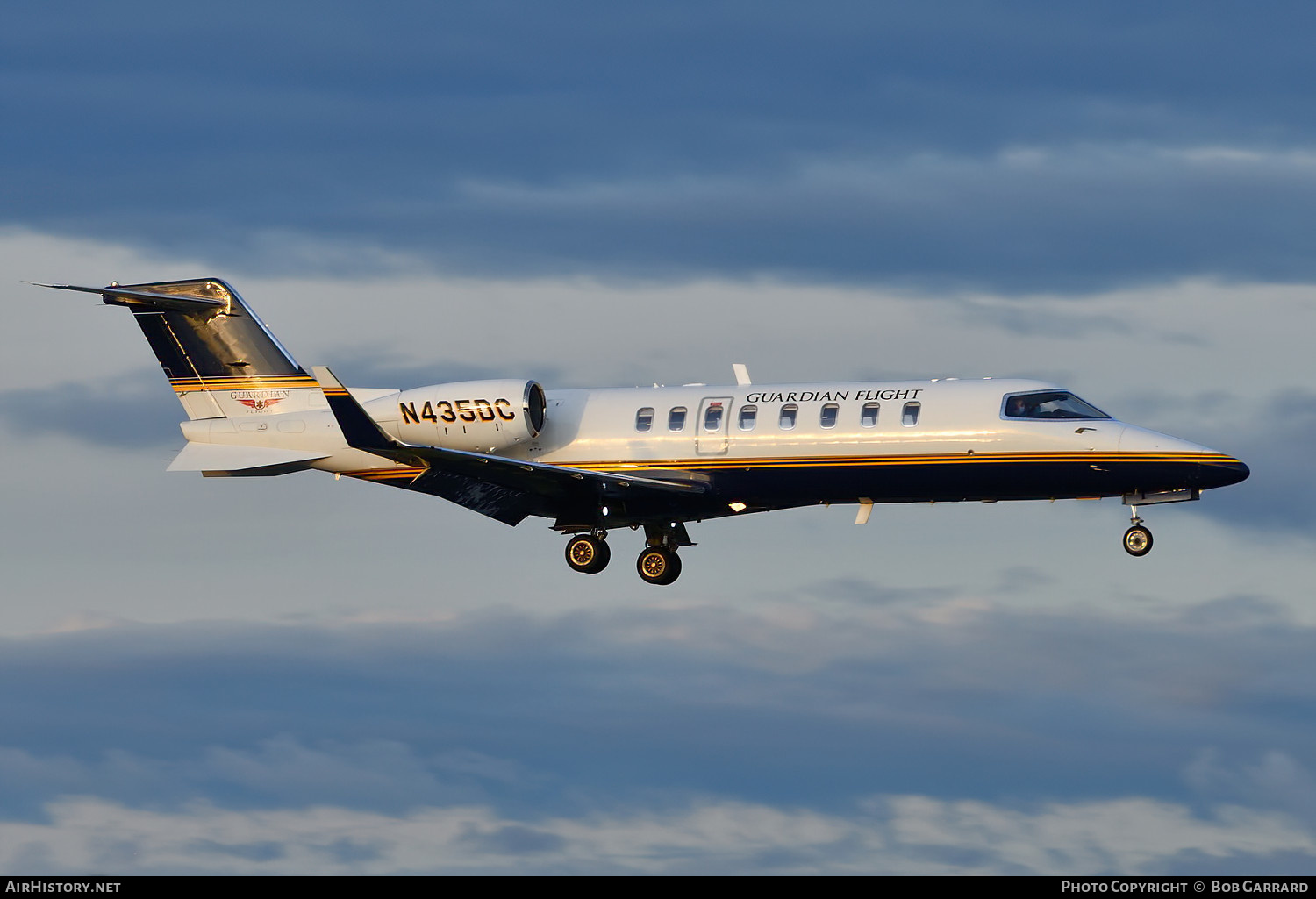 Aircraft Photo of N435DC | Learjet 45 | Guardian Flight | AirHistory.net #453924