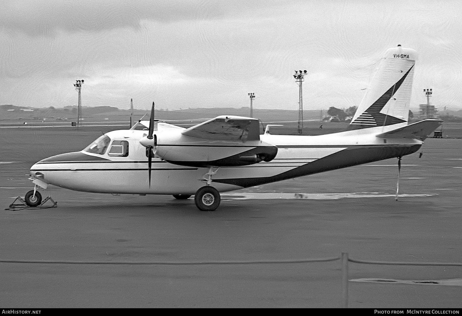 Aircraft Photo of VH-SMA | Aero Commander 680 Commander | Snowy Mountains Hydro Electric Authority | AirHistory.net #453942