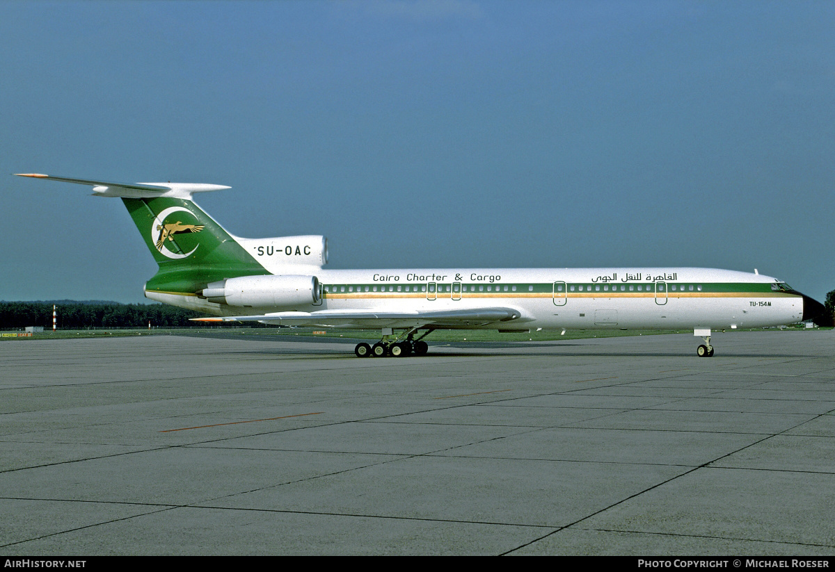 Aircraft Photo of SU-OAC | Tupolev Tu-154M | Cairo Charter & Cargo | AirHistory.net #453950