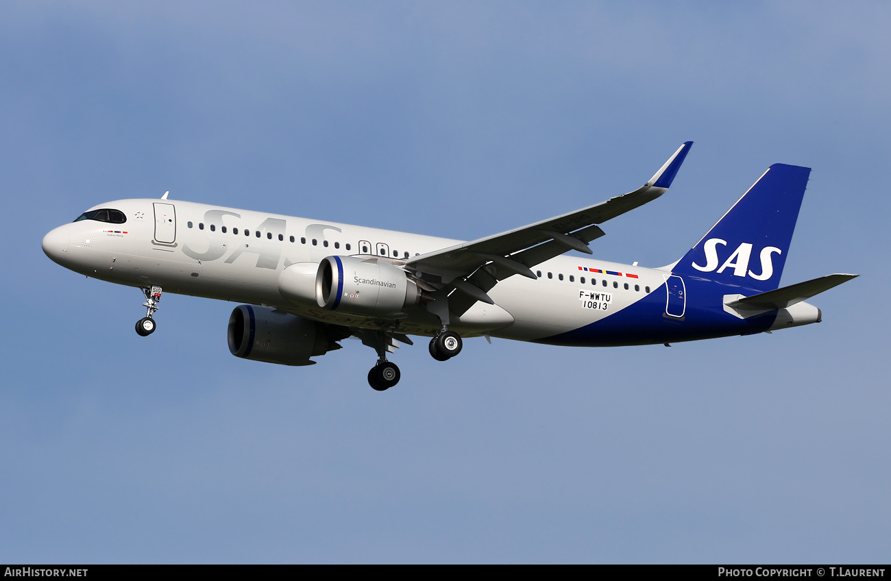 Aircraft Photo of F-WWTU | Airbus A320-251N | Scandinavian Airlines - SAS | AirHistory.net #453952