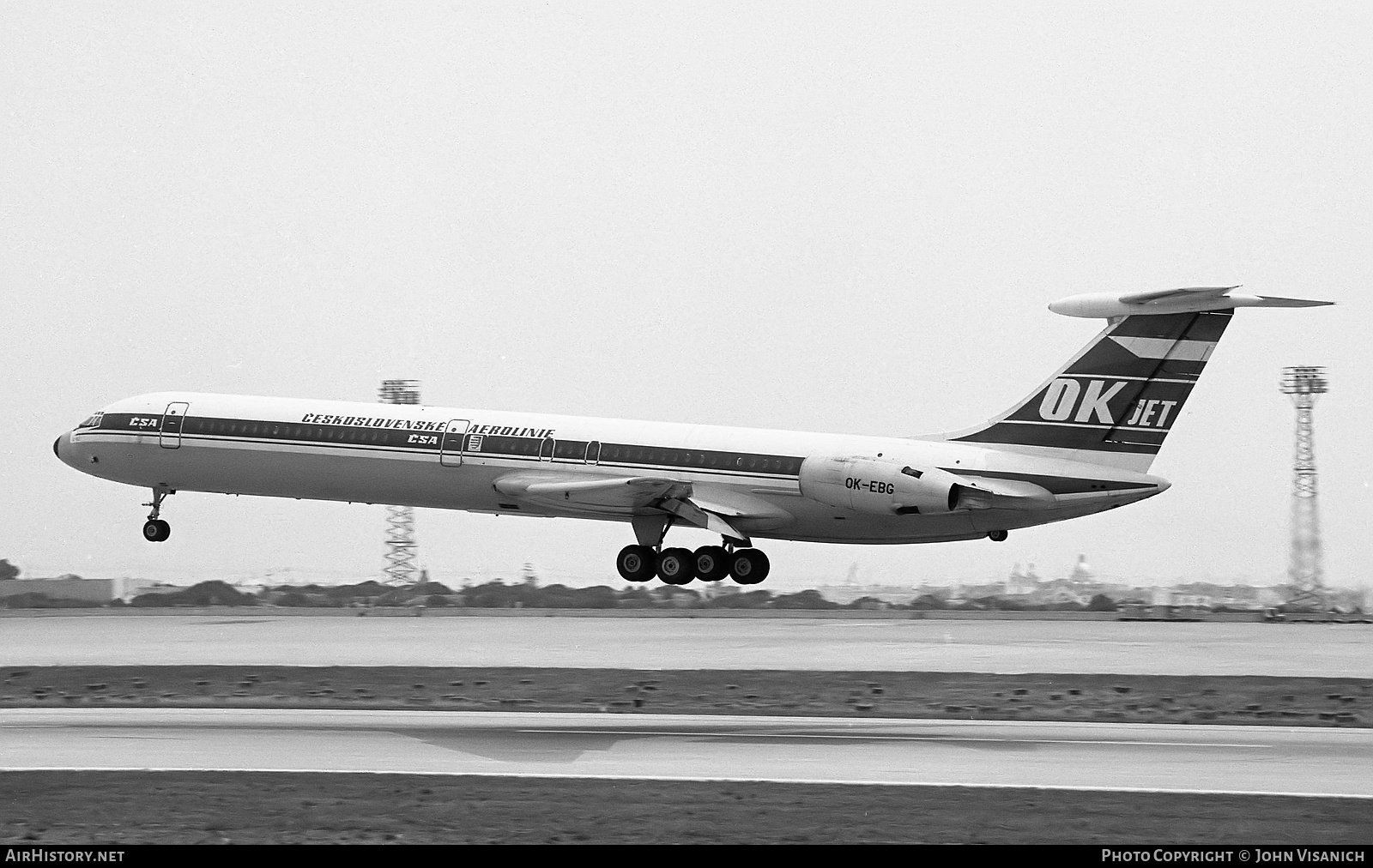 Aircraft Photo of OK-EBG | Ilyushin Il-62 | ČSA - Československé Aerolinie - Czechoslovak Airlines | AirHistory.net #453958
