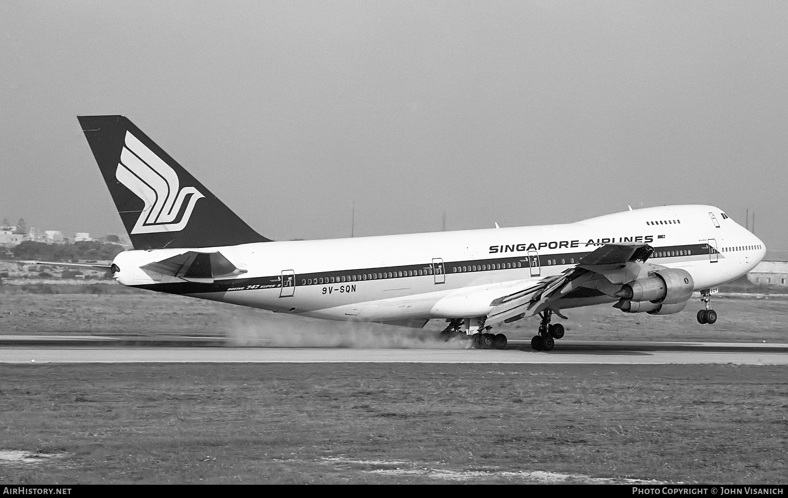 Aircraft Photo of 9V-SQN | Boeing 747-212B | Singapore Airlines | AirHistory.net #453963