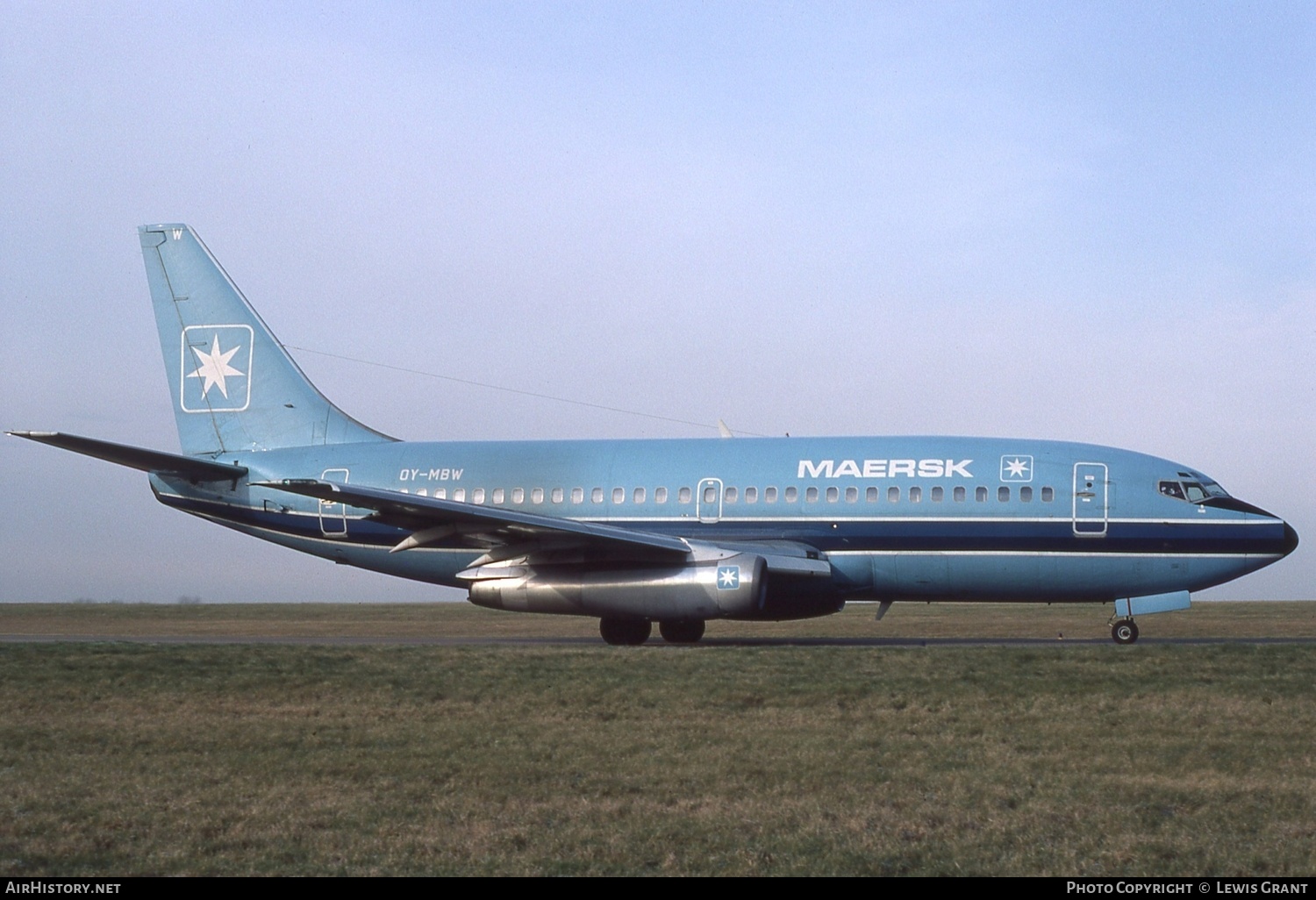 Aircraft Photo of OY-MBW | Boeing 737-2L9/Adv | Maersk Air | AirHistory.net #453970