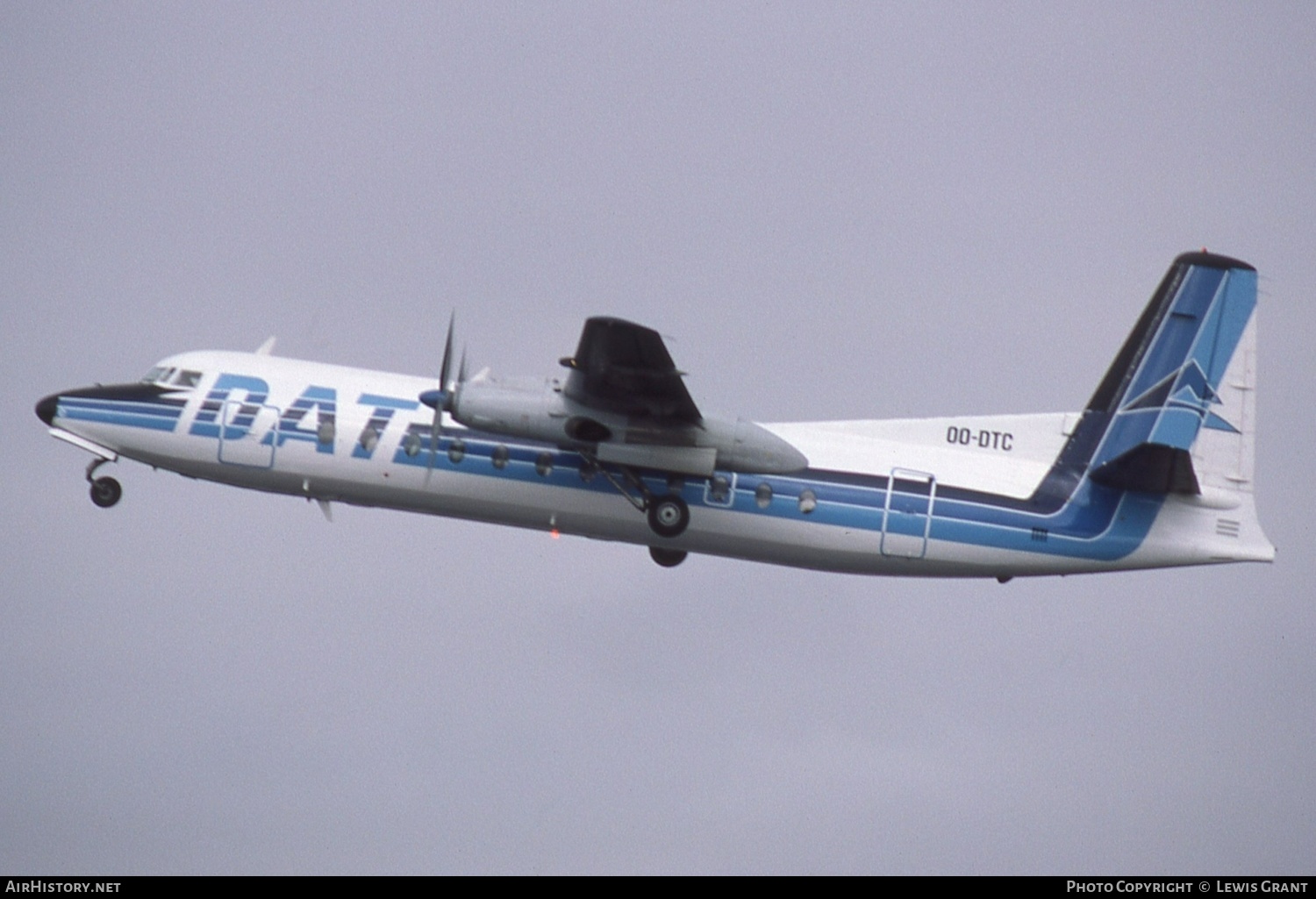 Aircraft Photo of OO-DTC | Fairchild Hiller FH-227B | Delta Air Transport - DAT | AirHistory.net #453971