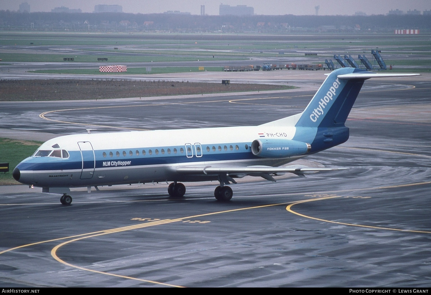 Aircraft Photo of PH-CHD | Fokker F28-4000 Fellowship | NLM Cityhopper | AirHistory.net #453976