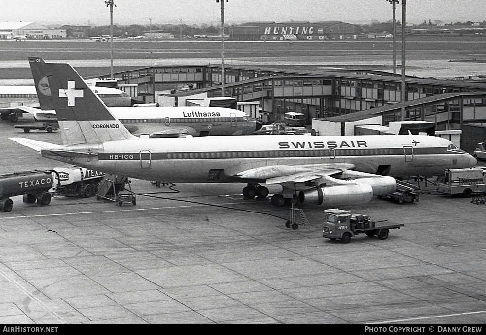 Aircraft Photo of HB-ICG | Convair 990A Coronado (30A-6) | Swissair | AirHistory.net #453985