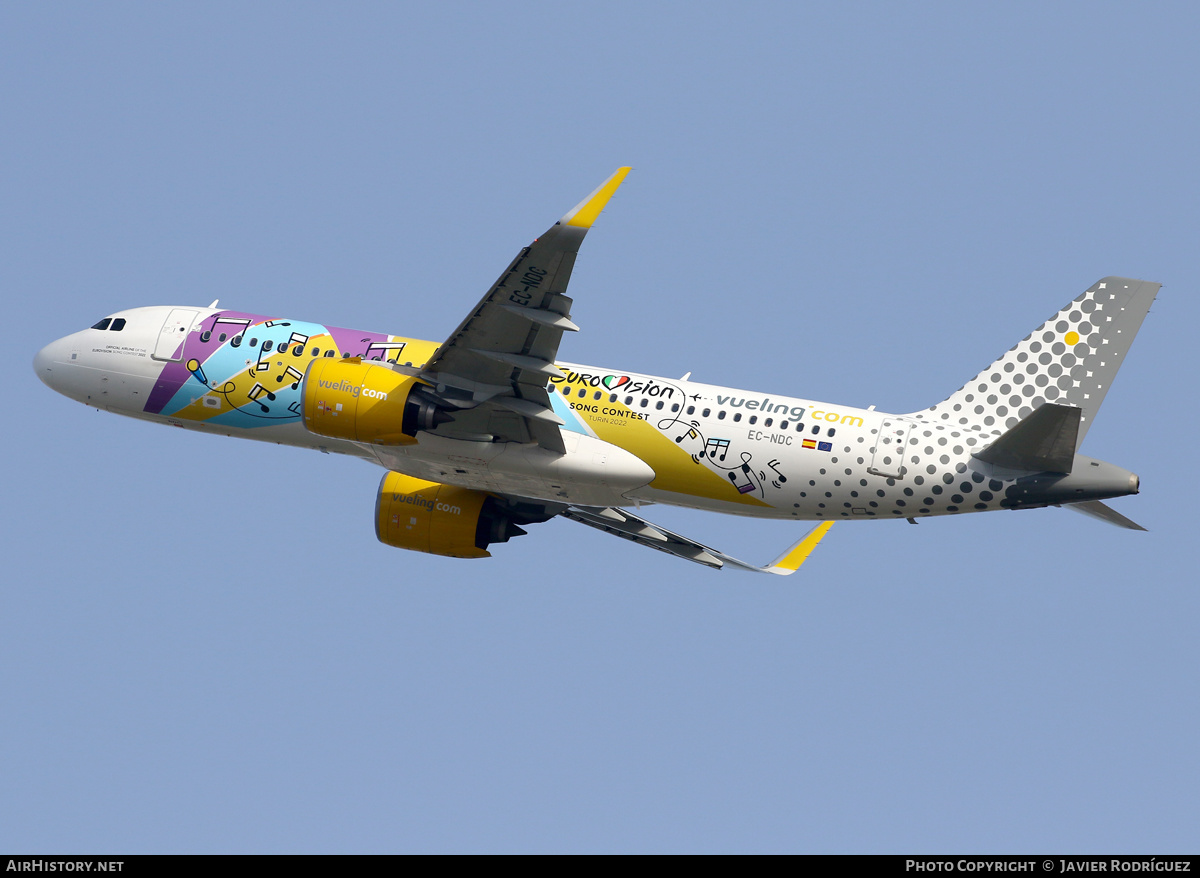 Aircraft Photo of EC-NDC | Airbus A320-271N | Vueling Airlines | AirHistory.net #453991