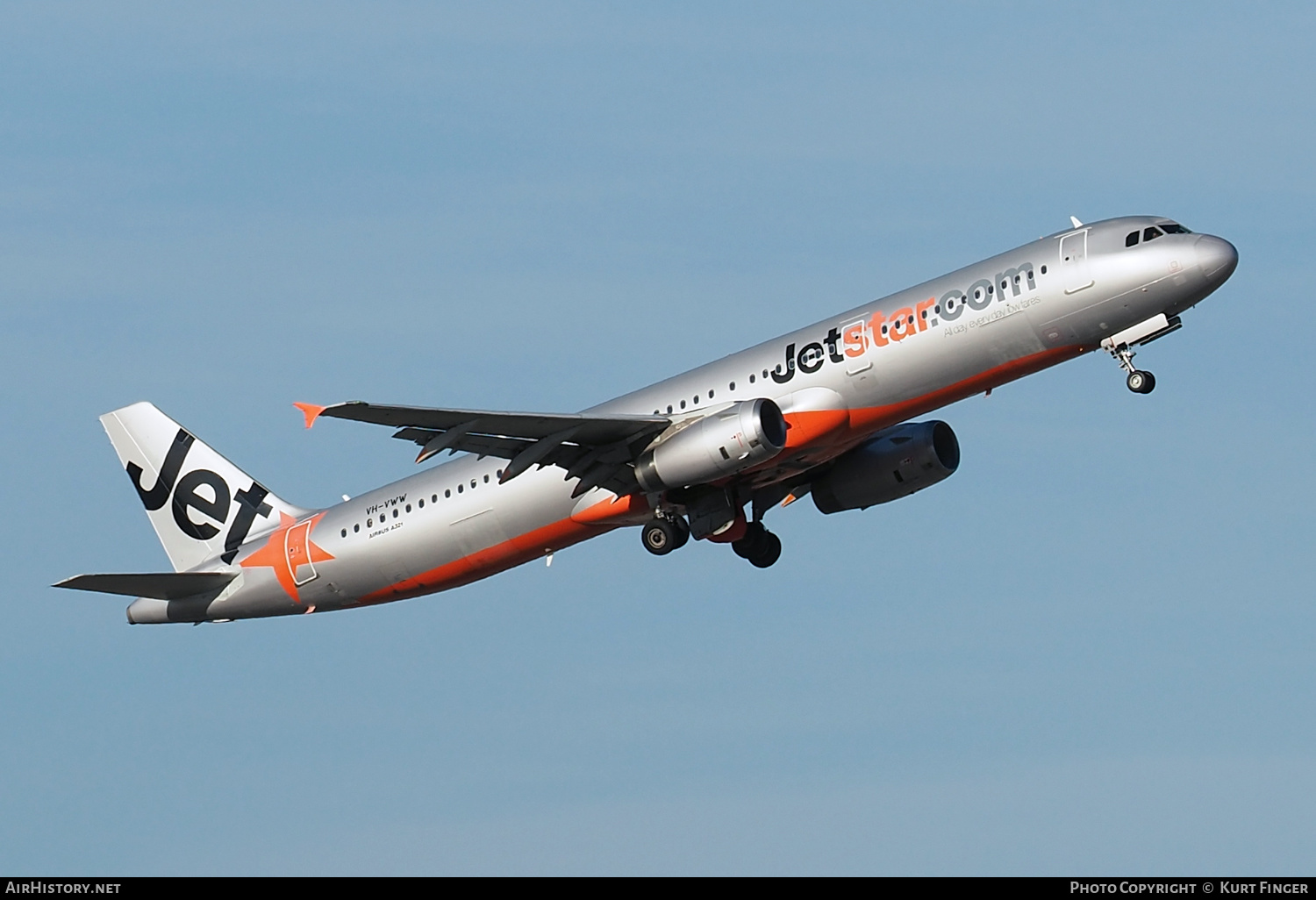 Aircraft Photo of VH-VWW | Airbus A321-231 | Jetstar Airways | AirHistory.net #453993