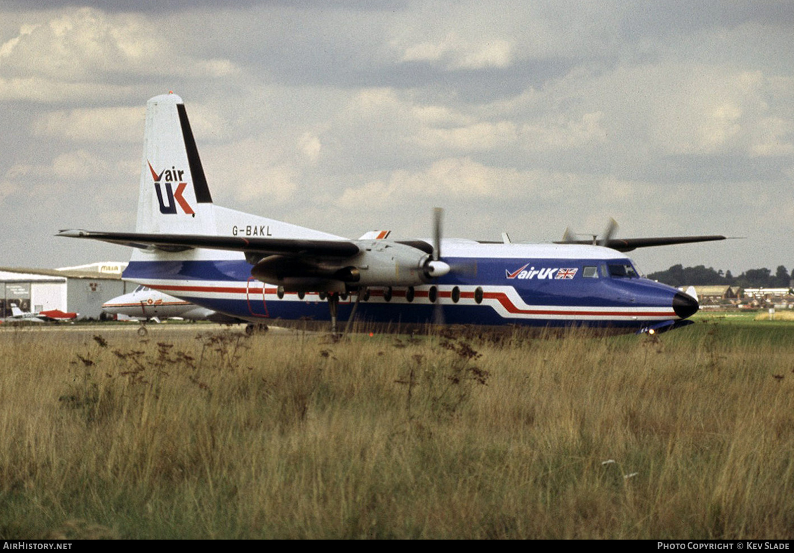 Aircraft Photo of G-BAKL | Fokker F27-200 Friendship | Air UK | AirHistory.net #454003