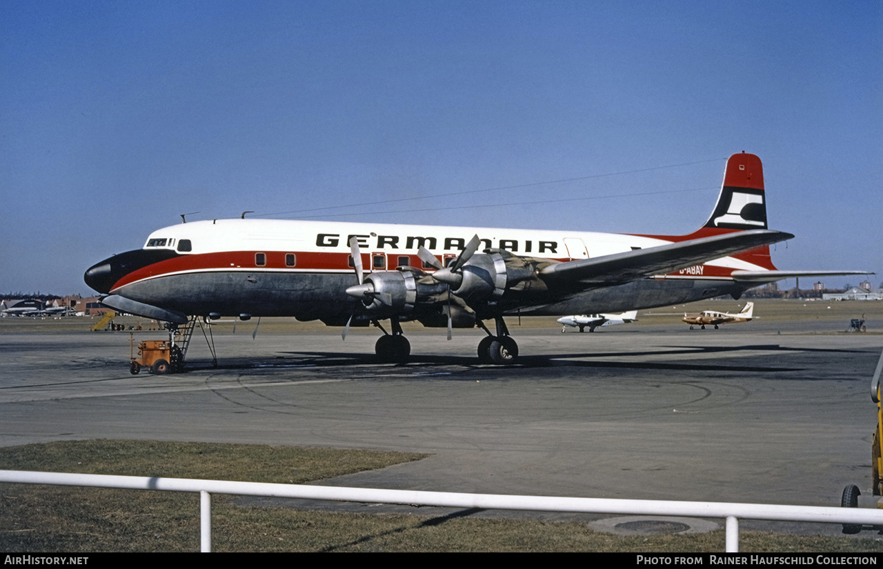 Aircraft Photo of D-ABAY | Douglas DC-6A | Germanair | AirHistory.net #454017