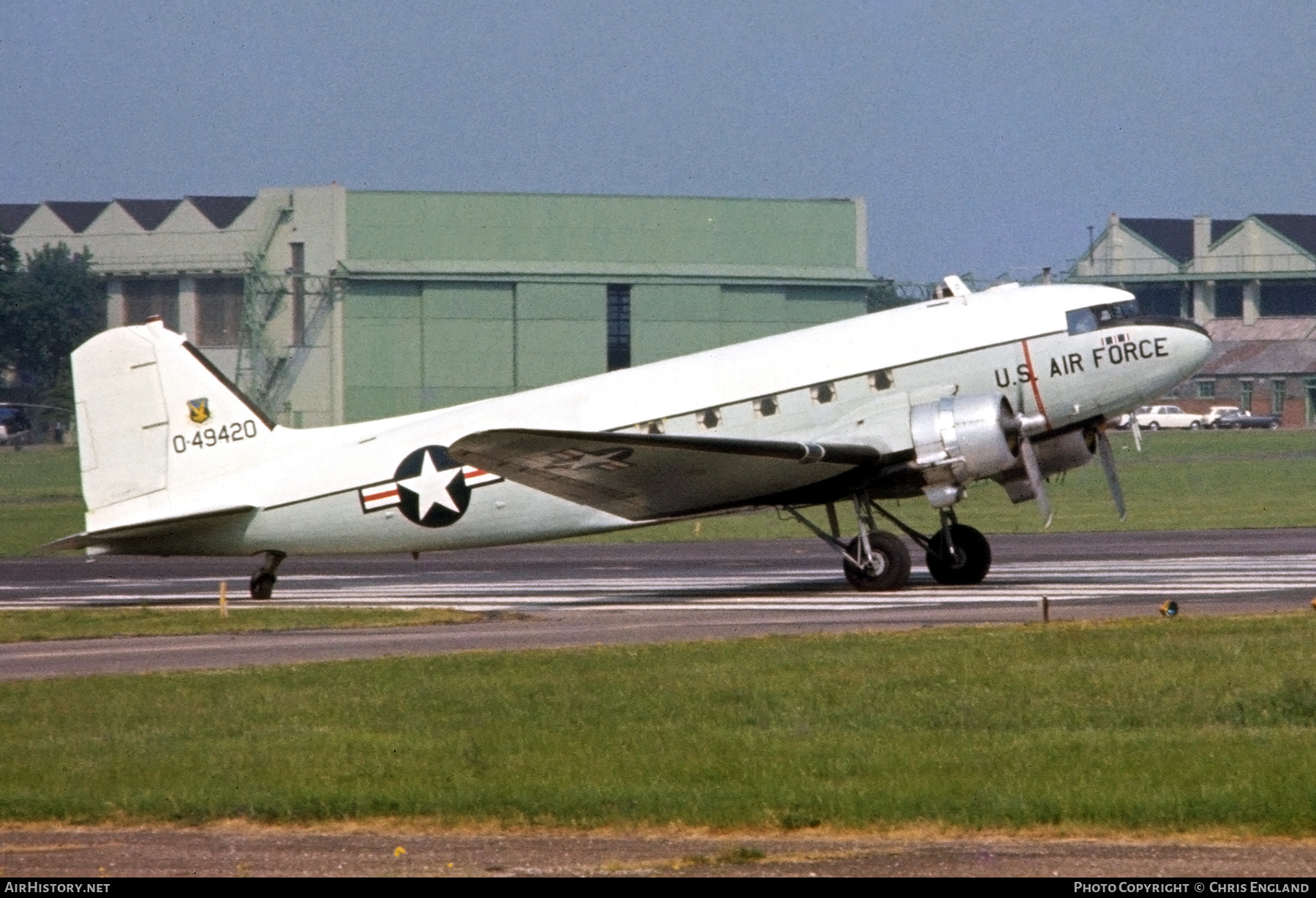Aircraft Photo of 43-49420 / 0-49420 | Douglas VC-47D Skytrain | USA - Air Force | AirHistory.net #454049