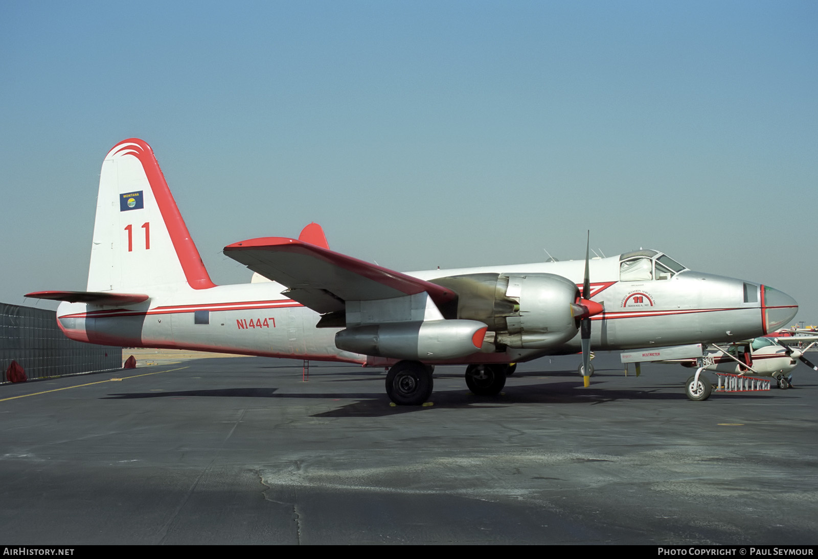 Aircraft Photo of N14447 | Lockheed P-2H/AT Neptune | Neptune Aviation Services | AirHistory.net #454062