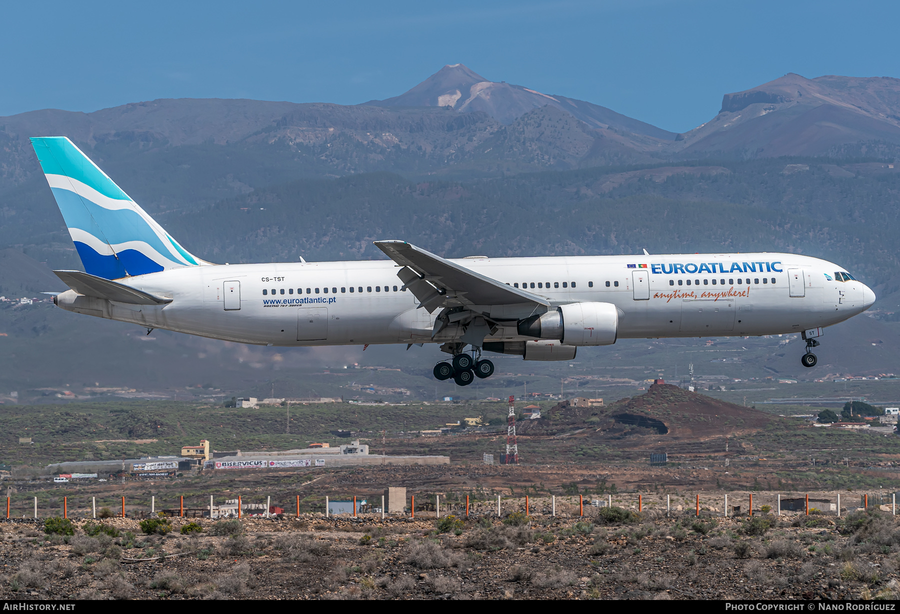 Aircraft Photo of CS-TST | Boeing 767-34P/ER | Euro Atlantic Airways | AirHistory.net #454068