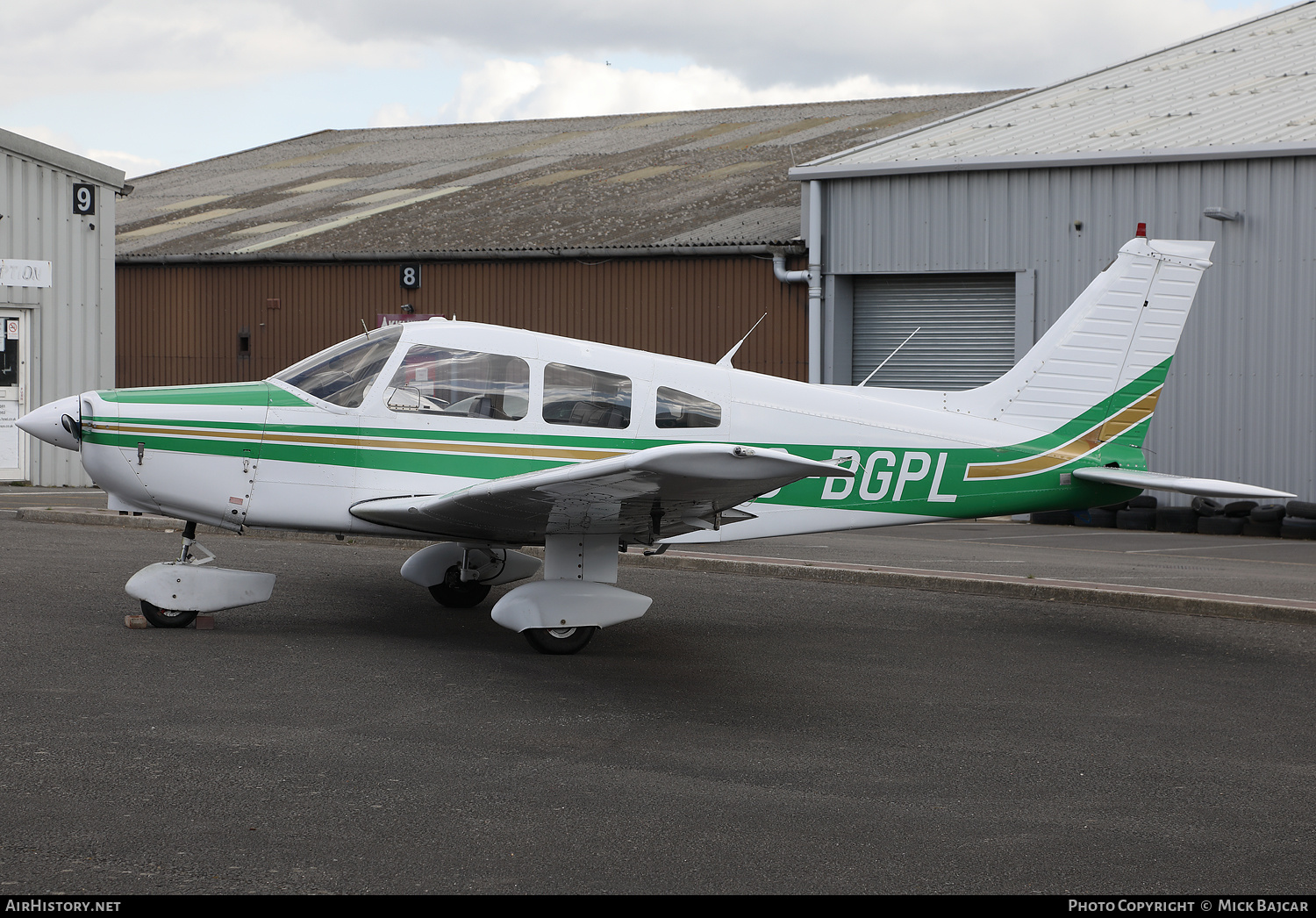 Aircraft Photo of G-BGPL | Piper PA-28-161 Warrior II | AirHistory.net #454073