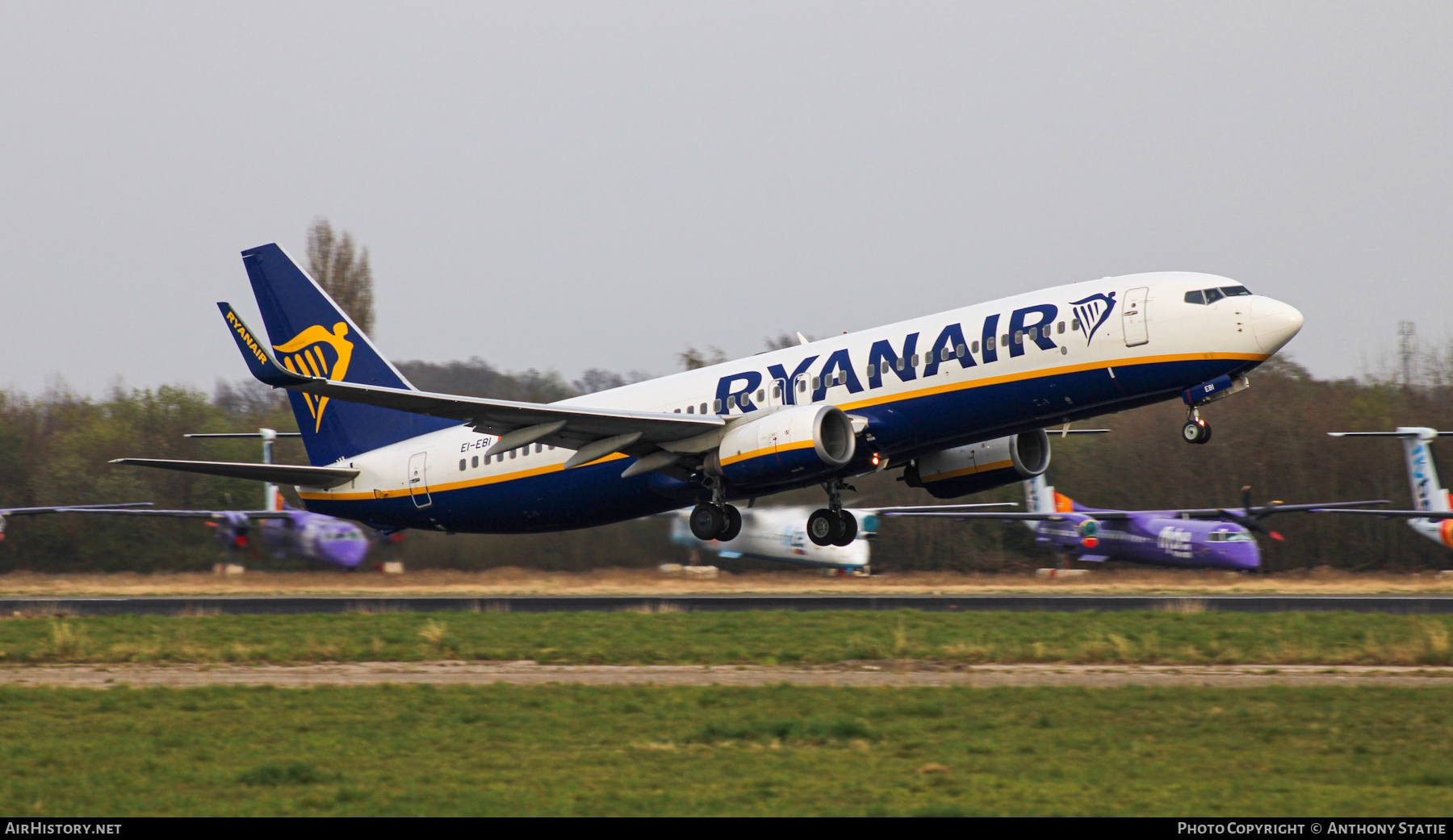 Aircraft Photo of EI-EBI | Boeing 737-8AS | Ryanair | AirHistory.net #454083