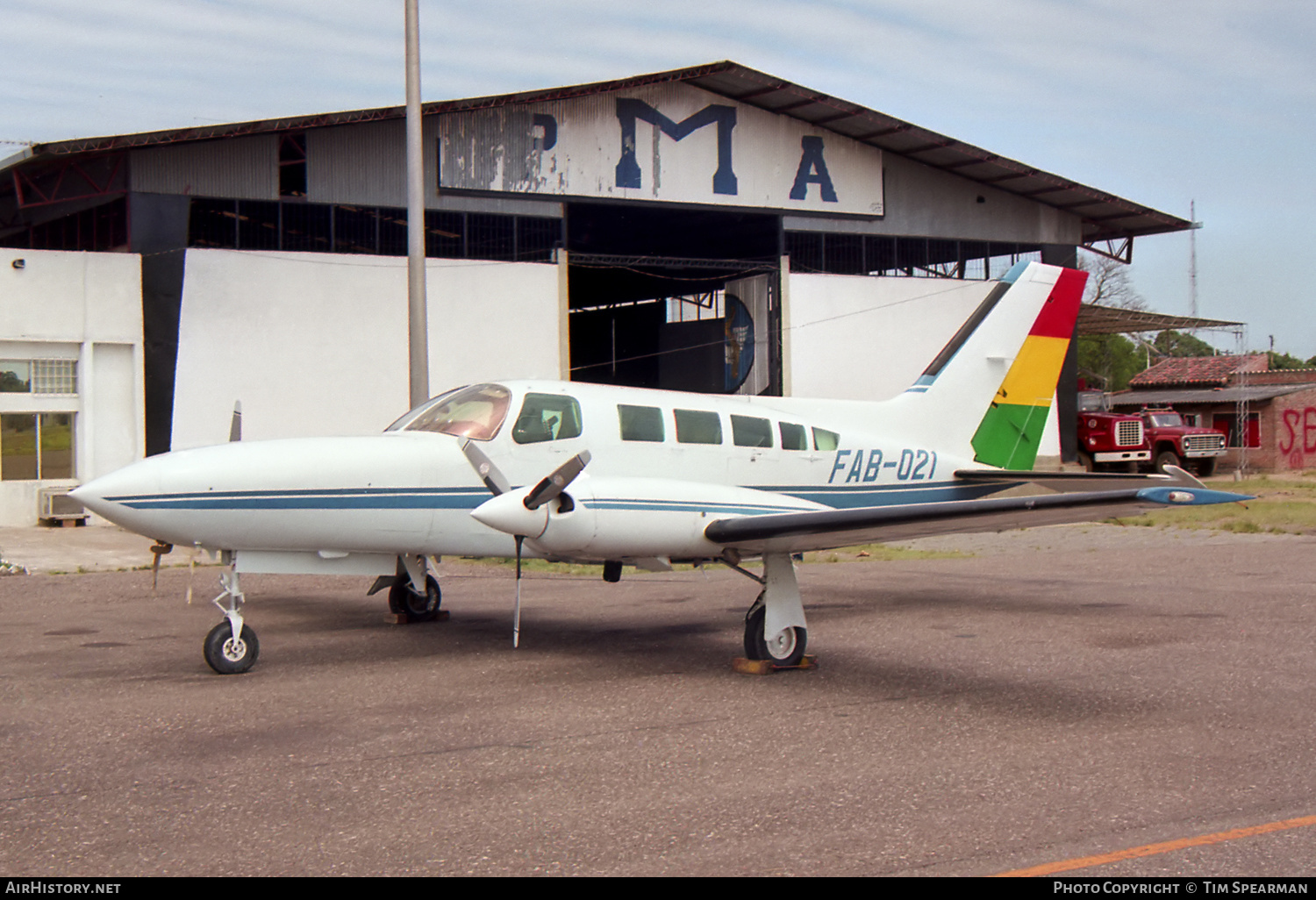 Aircraft Photo of FAB-021 | Cessna 402C | Bolivia - Air Force | AirHistory.net #454087