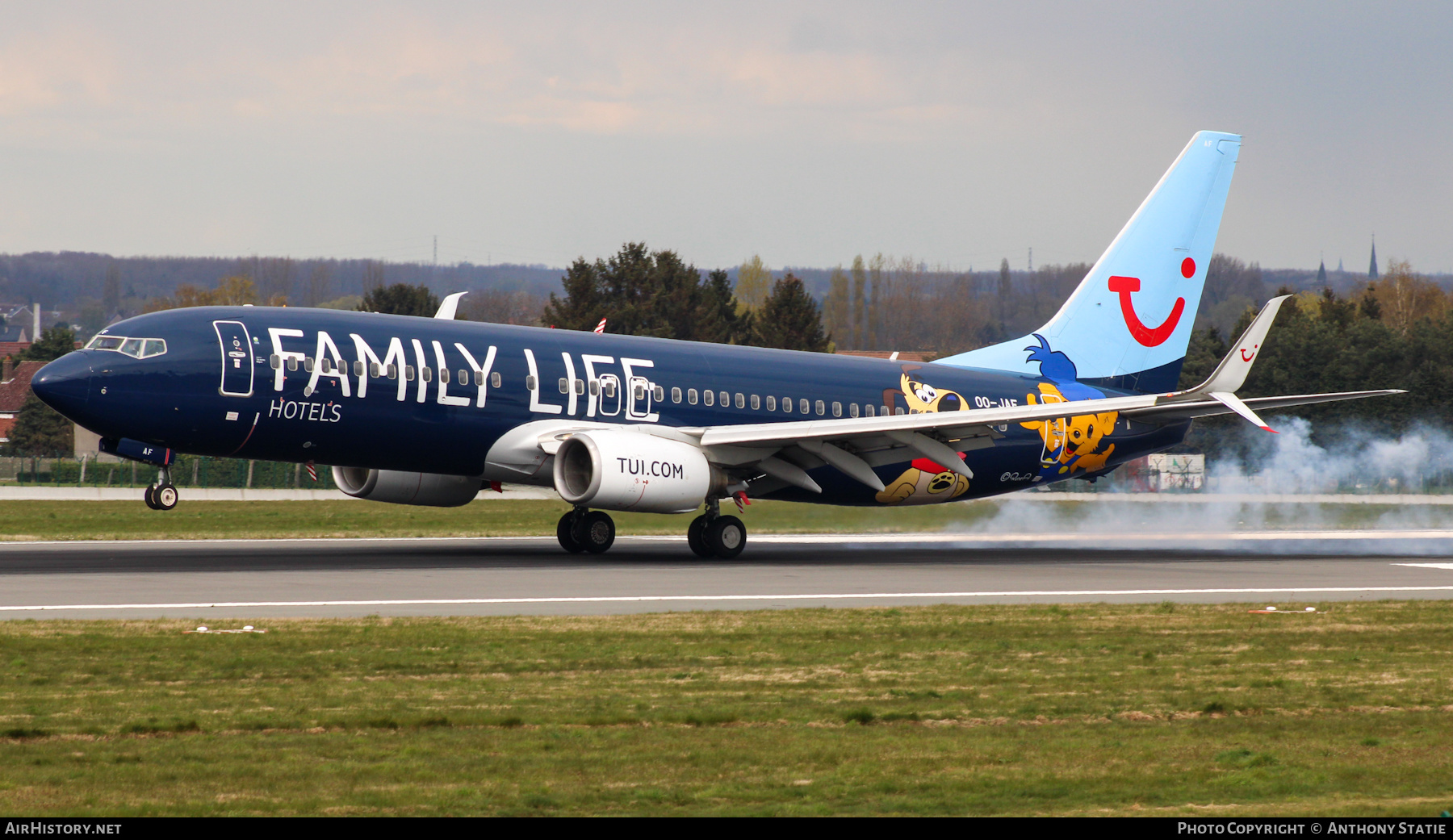 Aircraft Photo of OO-JAF | Boeing 737-8K5 | TUI | AirHistory.net #454103