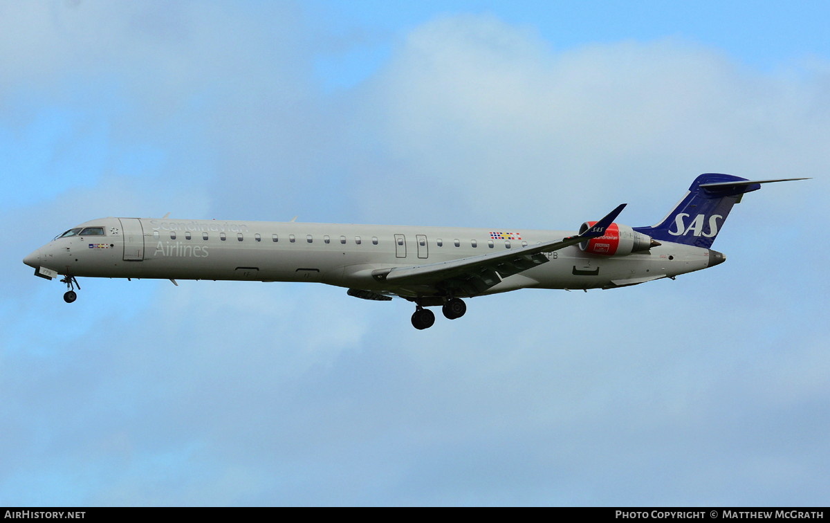 Aircraft Photo of EI-FPB | Bombardier CRJ-900LR NG (CL-600-2D24) | Scandinavian Airlines - SAS | AirHistory.net #454122