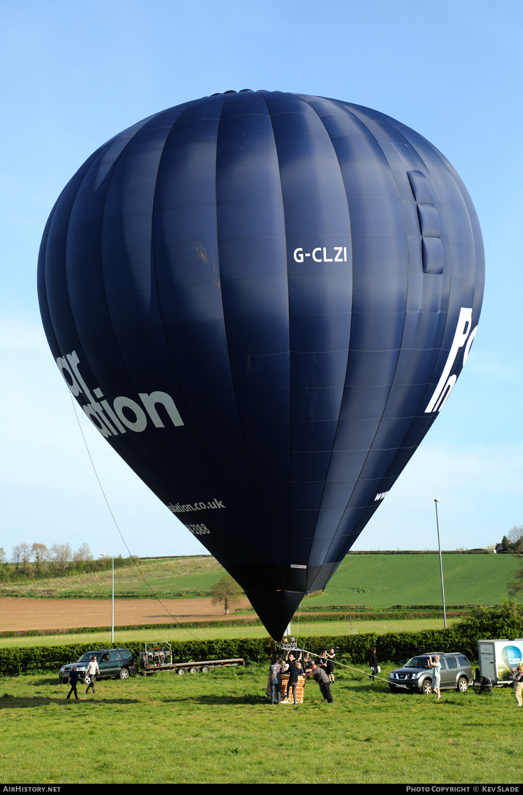 Aircraft Photo of G-CLZI | Cameron Z-133 | Poplar Insulation | AirHistory.net #454129